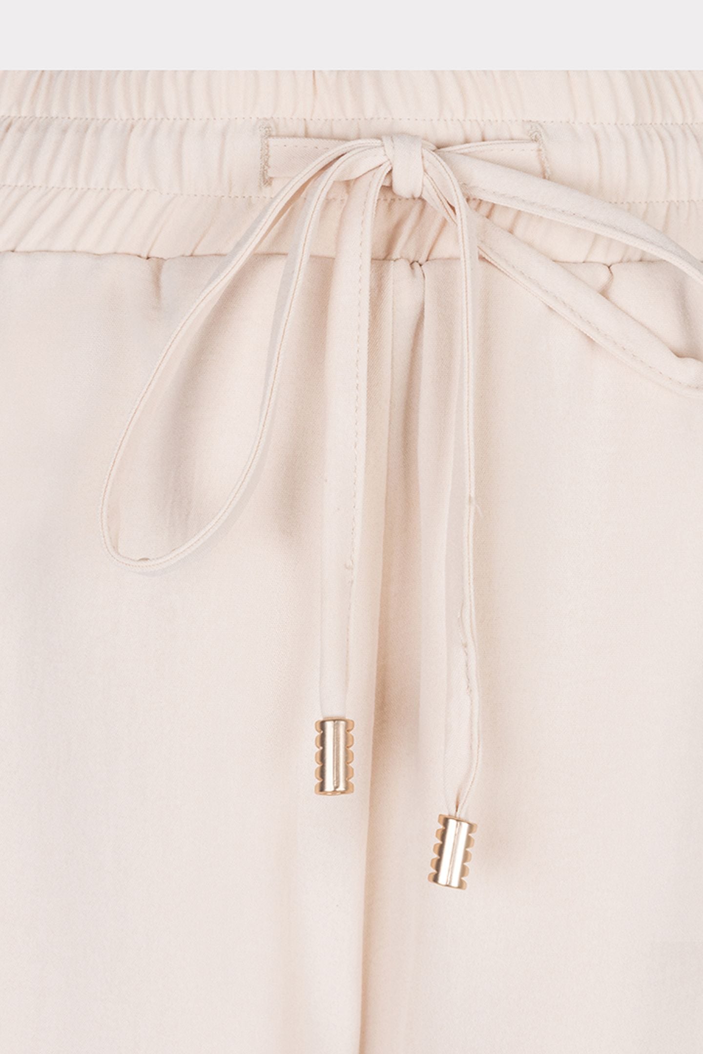 TROUSERS WIDE ELASTIC CRINKLE SAND 6