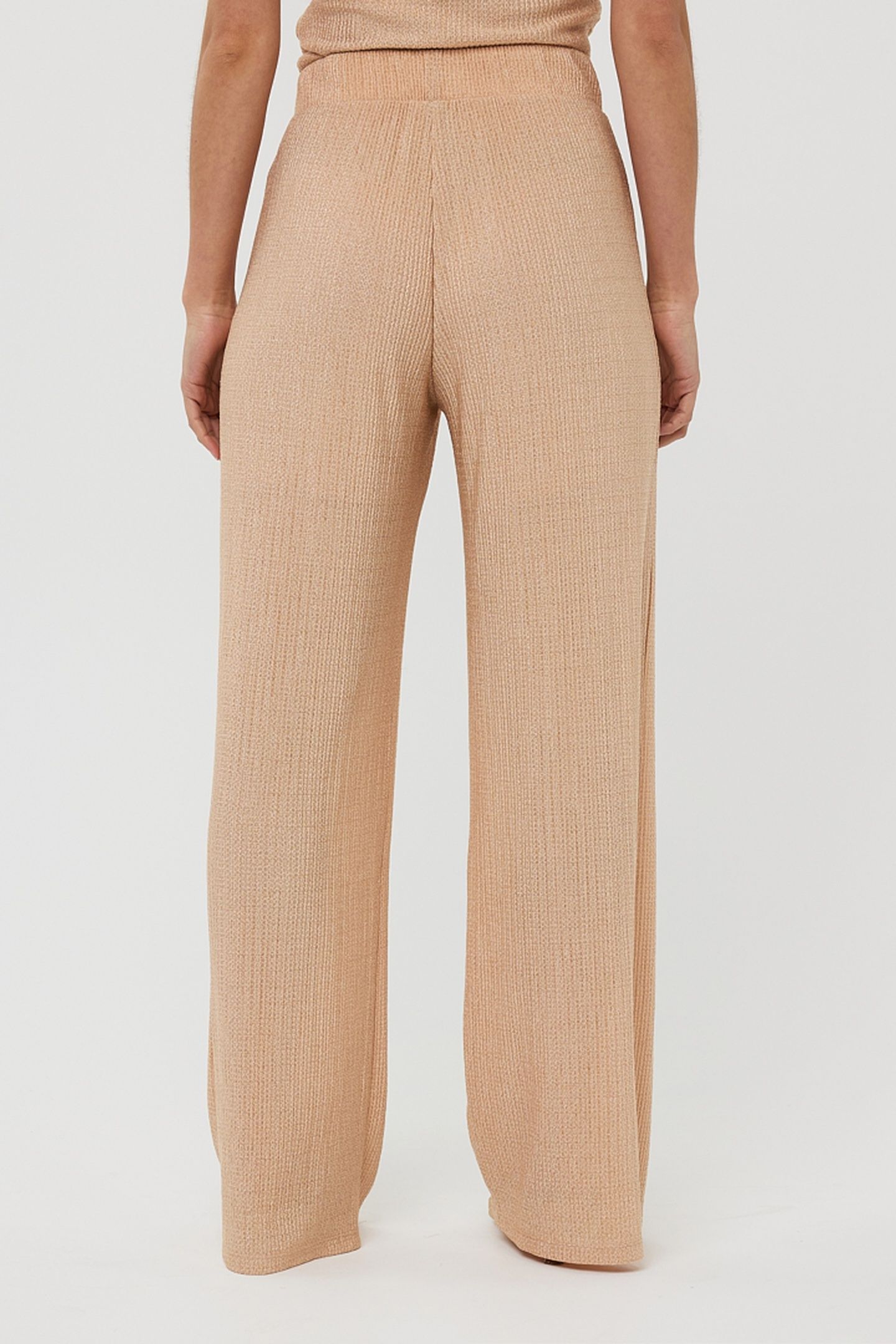 TROUSERS PLISSE GLITTER PRALINE 3