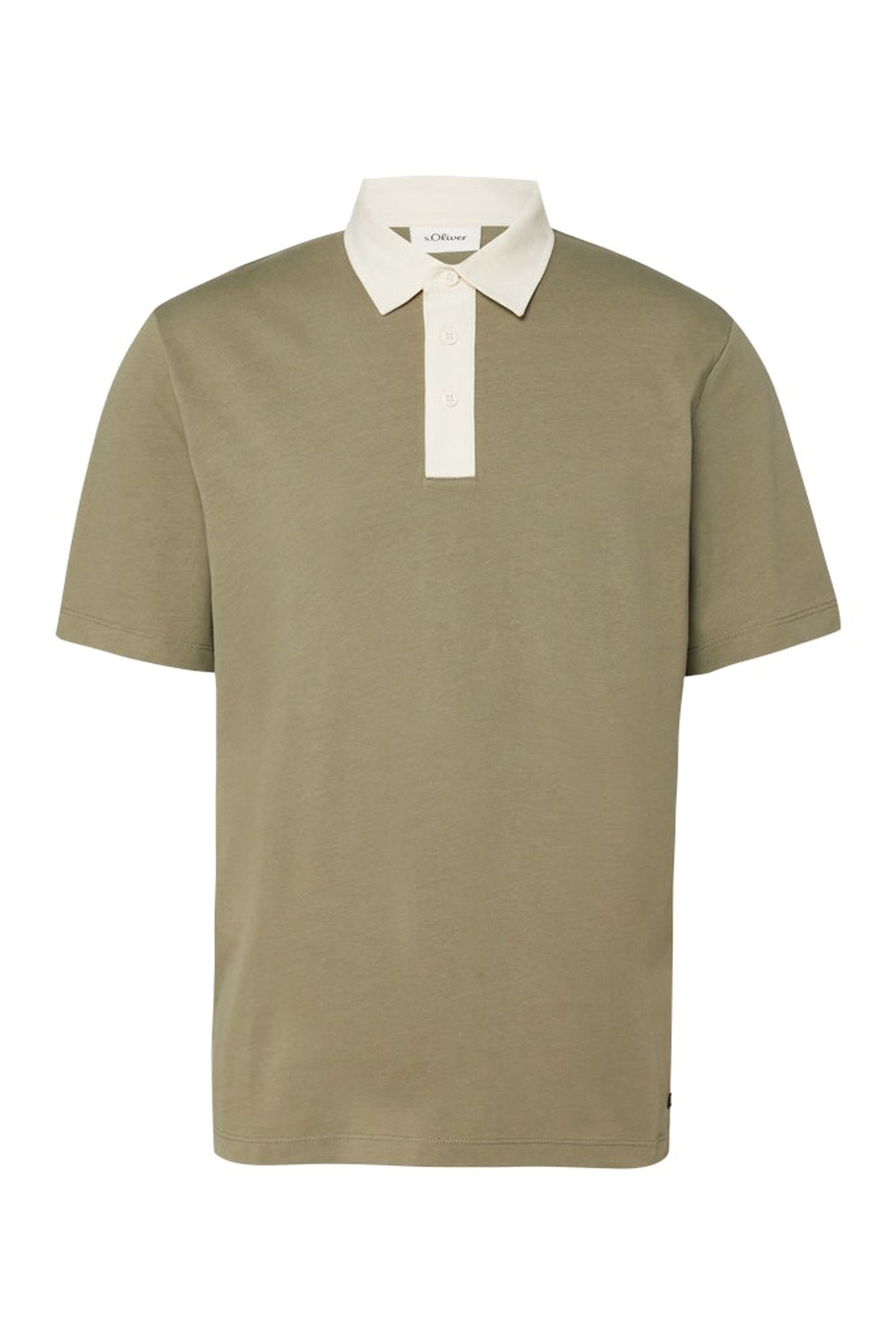 S.OLIVER POLOSHIRTS ARMY GREEN 8