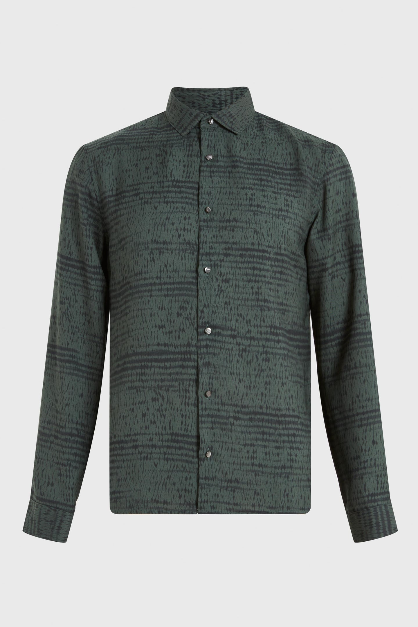 STRAIGHT BOTTOM HEM SHIRT DARK MOSS 3