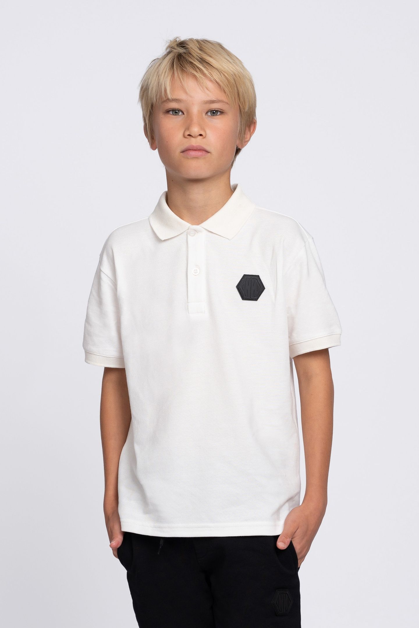 ATLAS RELAXED POLO OFF WHITE 1