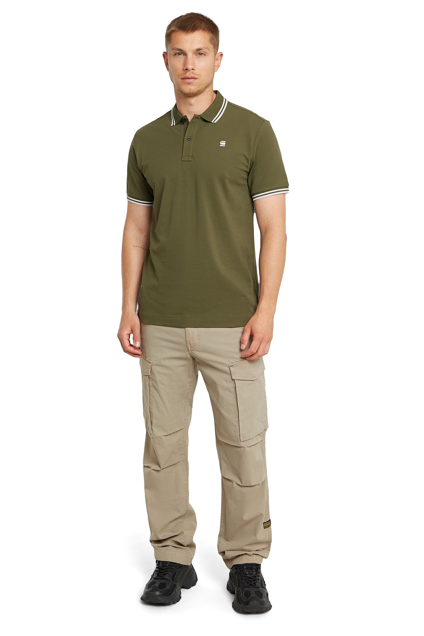 CORE REGULAR CARGO VINTAGE KHAKI 1