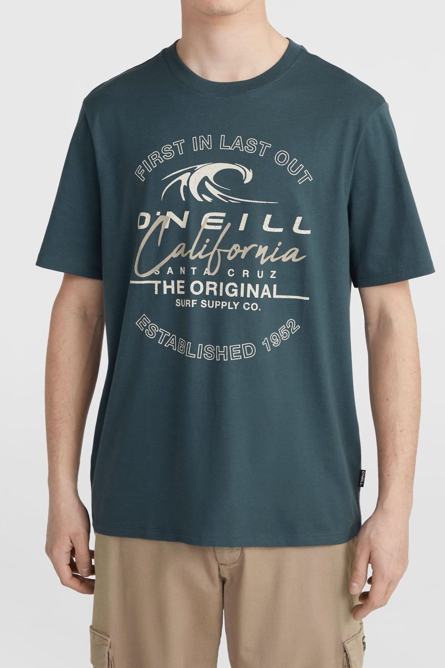 O'NEILL CALI WAVE T-SHIRT ALMA STEEL 1