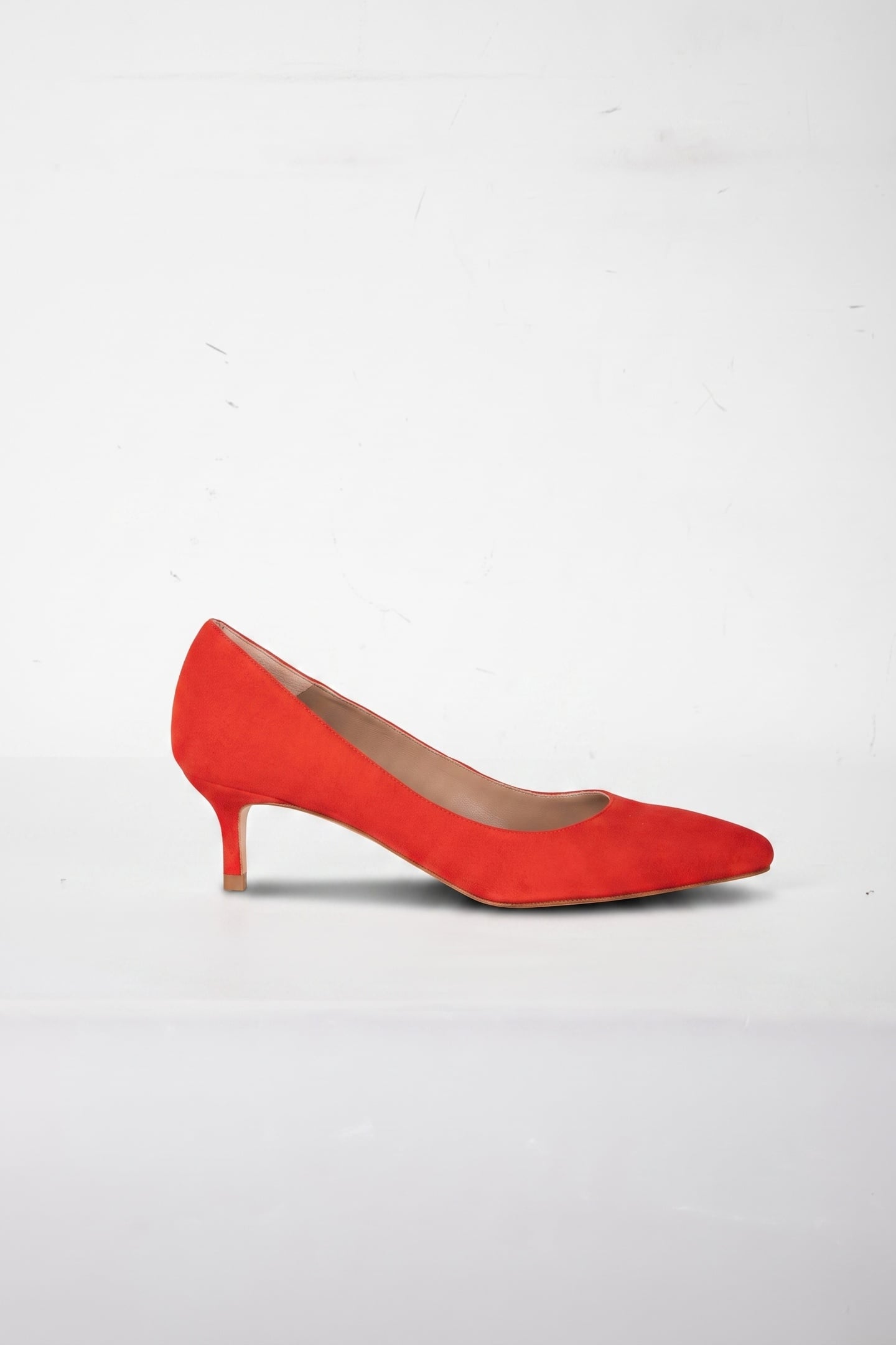 AUDREY KITTEN HEEL AURORA RED 1