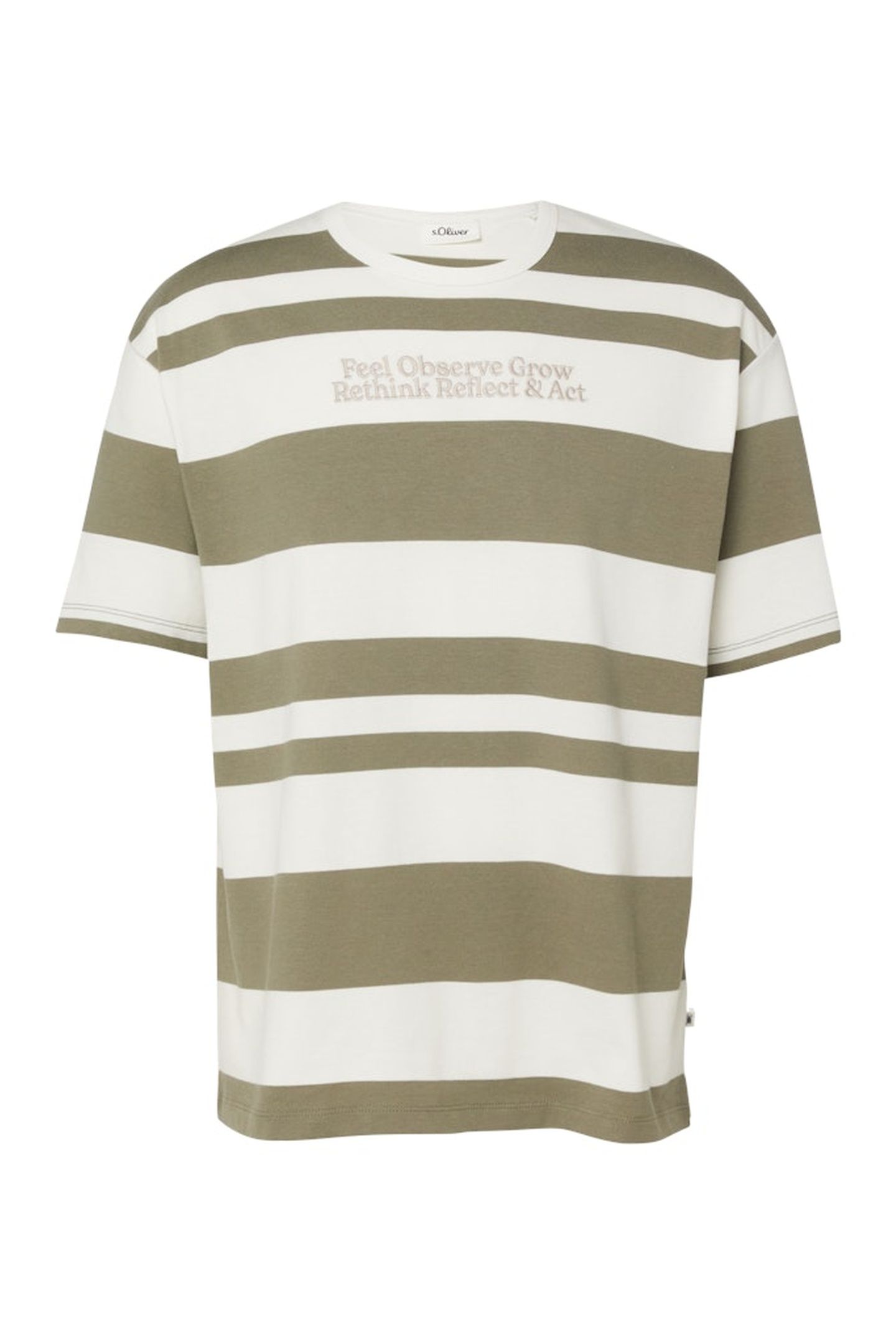 S.OLIVER T-SHIRTS ARMY GREEN 8