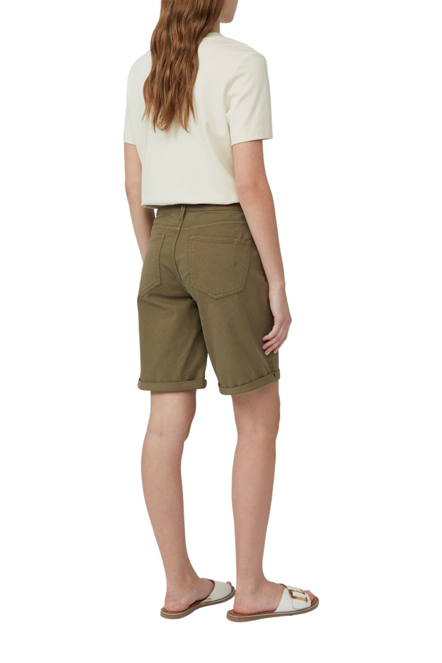 S.OLIVER JEANS SHORTS ARMY 3