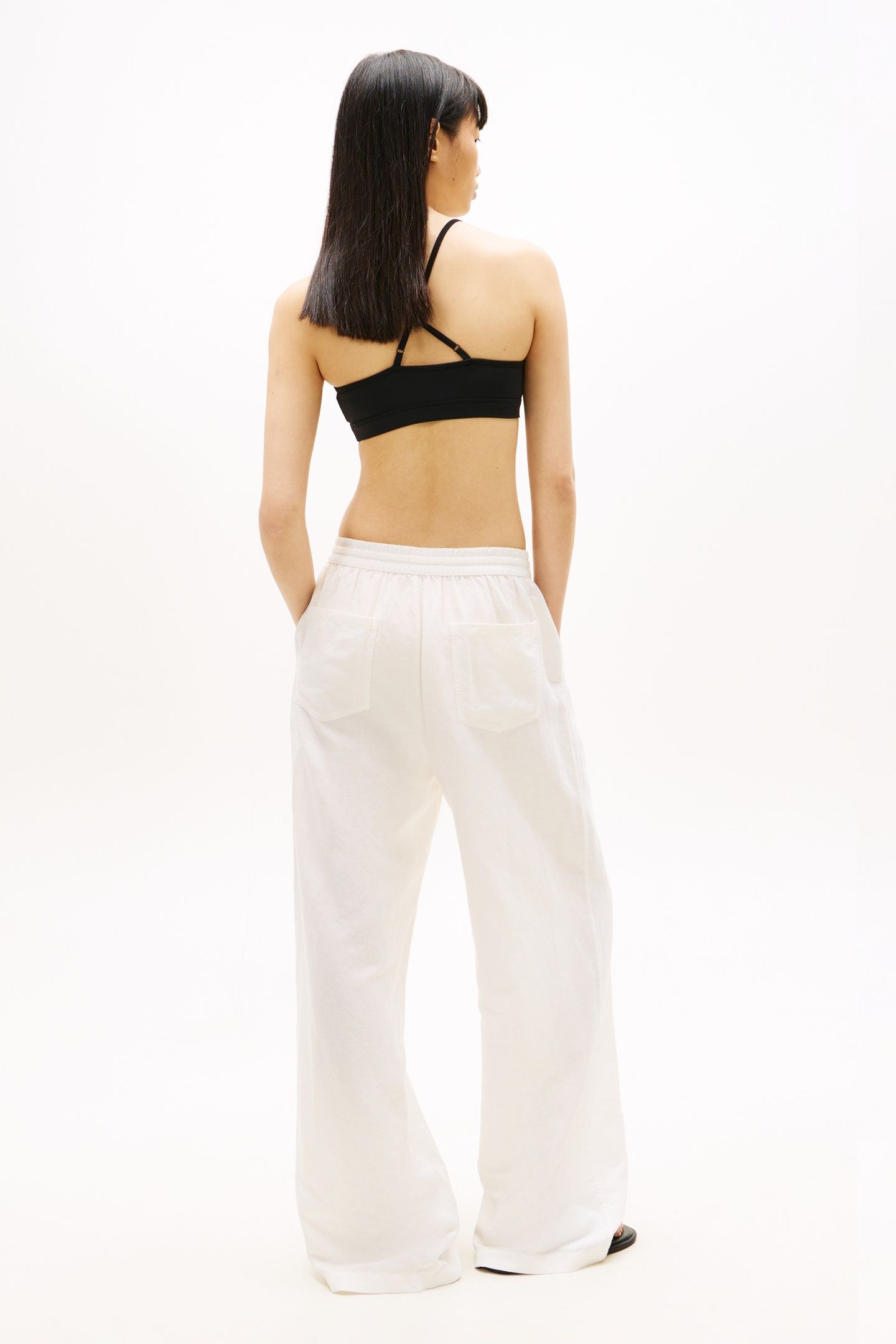 TJW ESSENTIAL LINEN PANTS ECRU 3