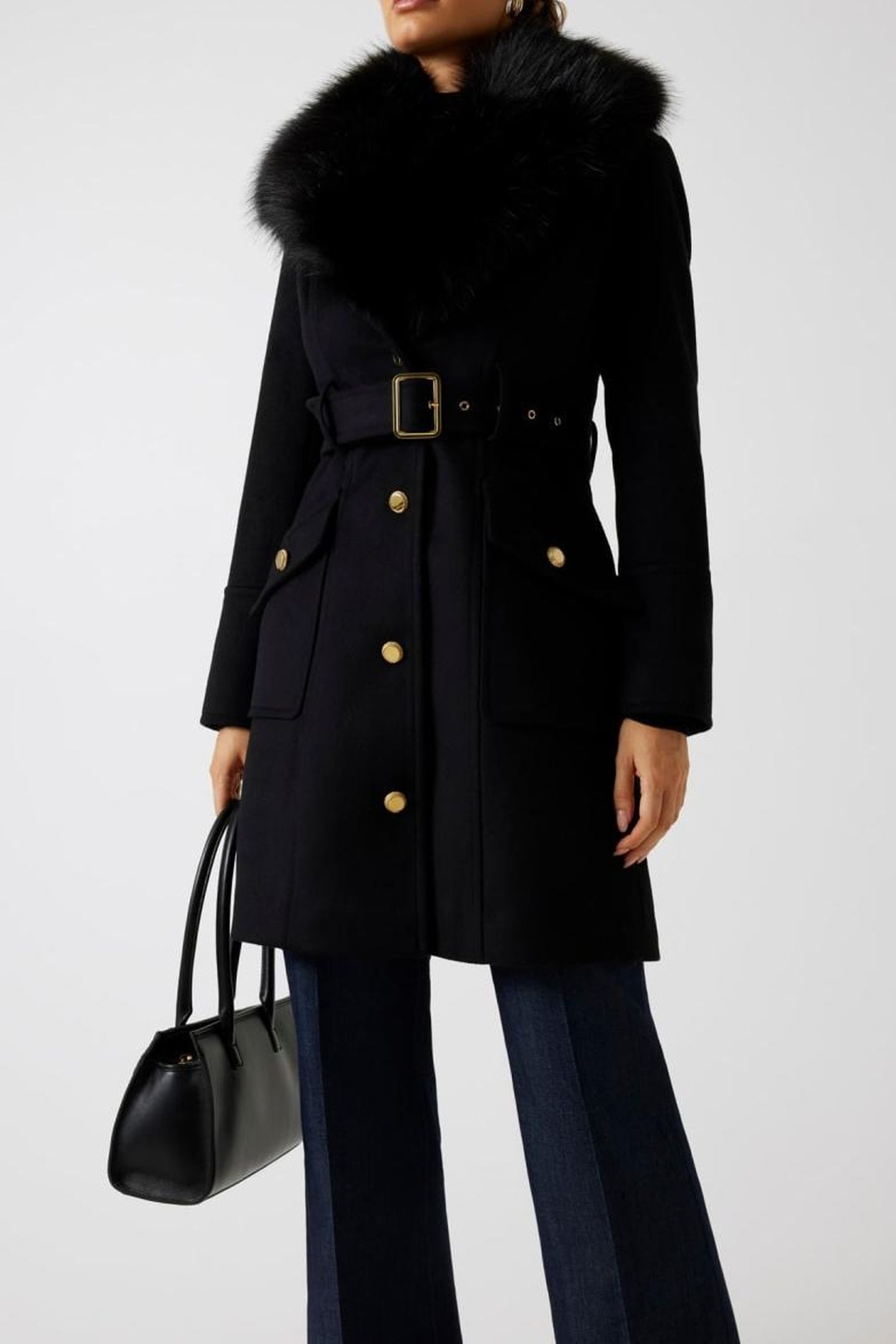 NEW ALICE COAT JET BLACK A996 5