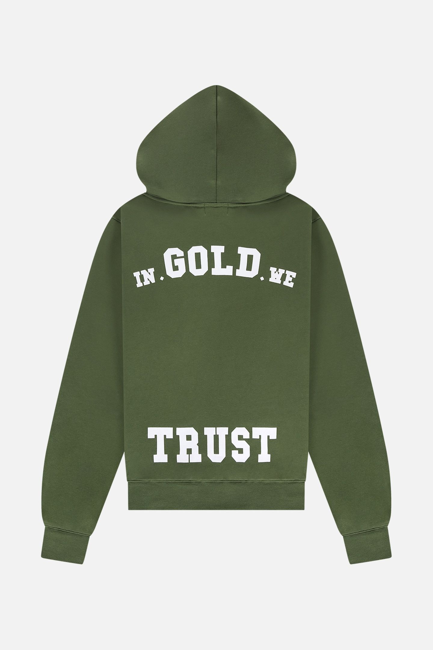 THE OUT HOODIE DARK GREEN 2