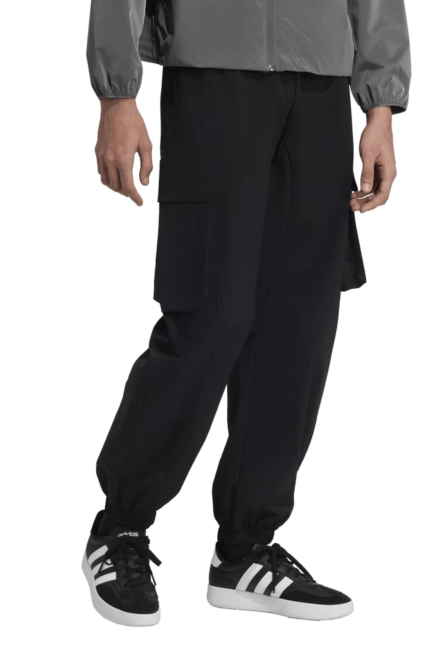 UNISEX SPORTSWEAR CITY TECH WINDBREAKER PANTS BLACK 1