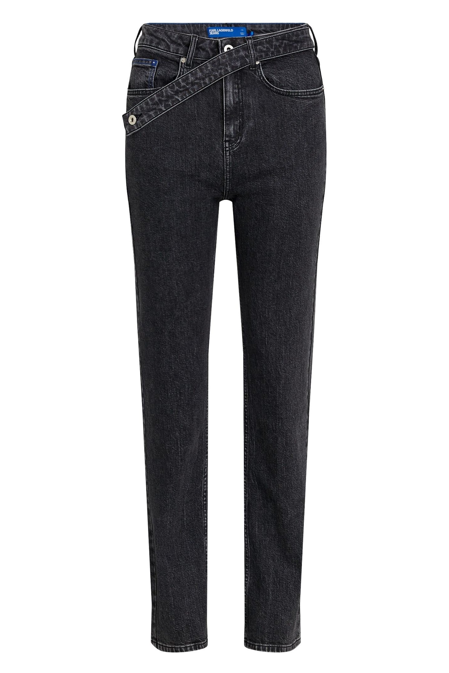 STRAIGHT WB DENIM STONE BLACK 1