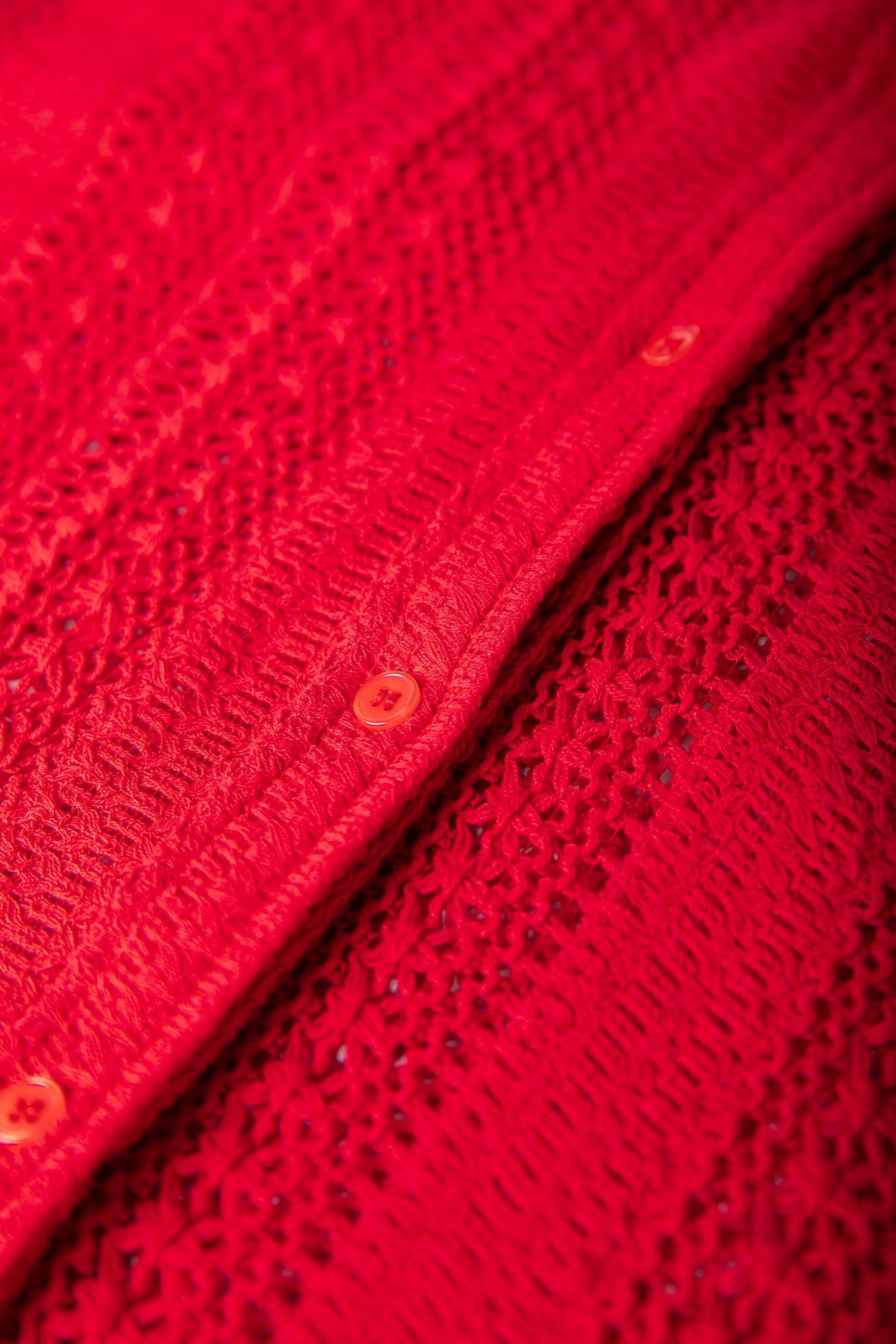 TALIA CROCHET BLOUSE POPPY RED 5
