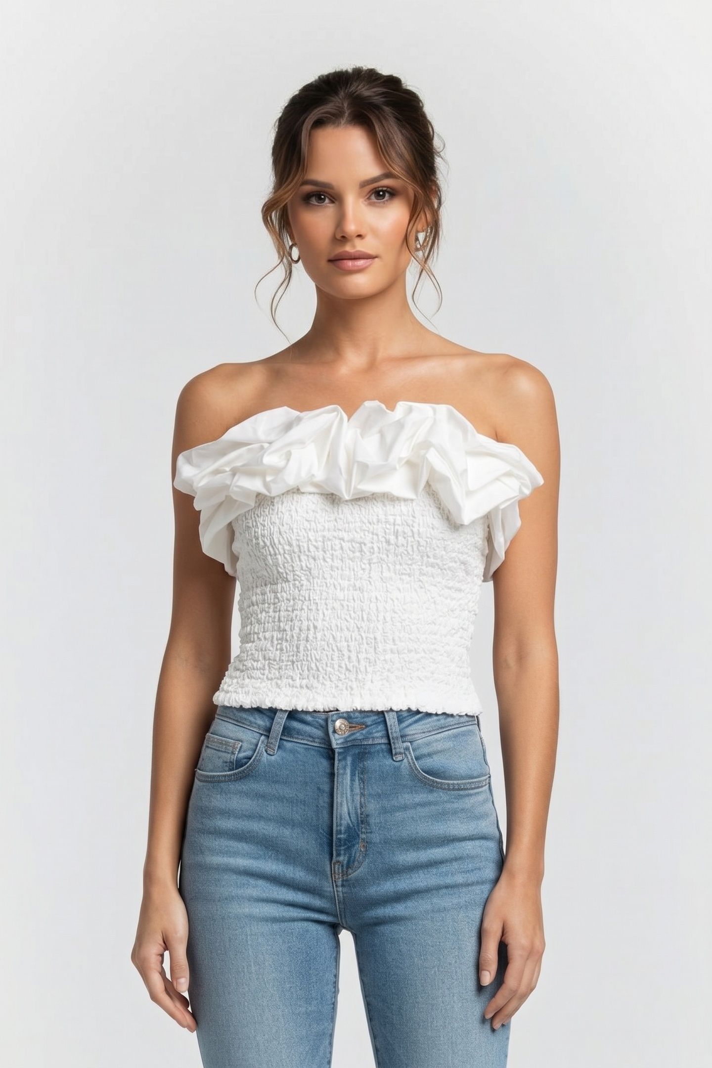 LA GEO TREASURE TOP WHITE 1