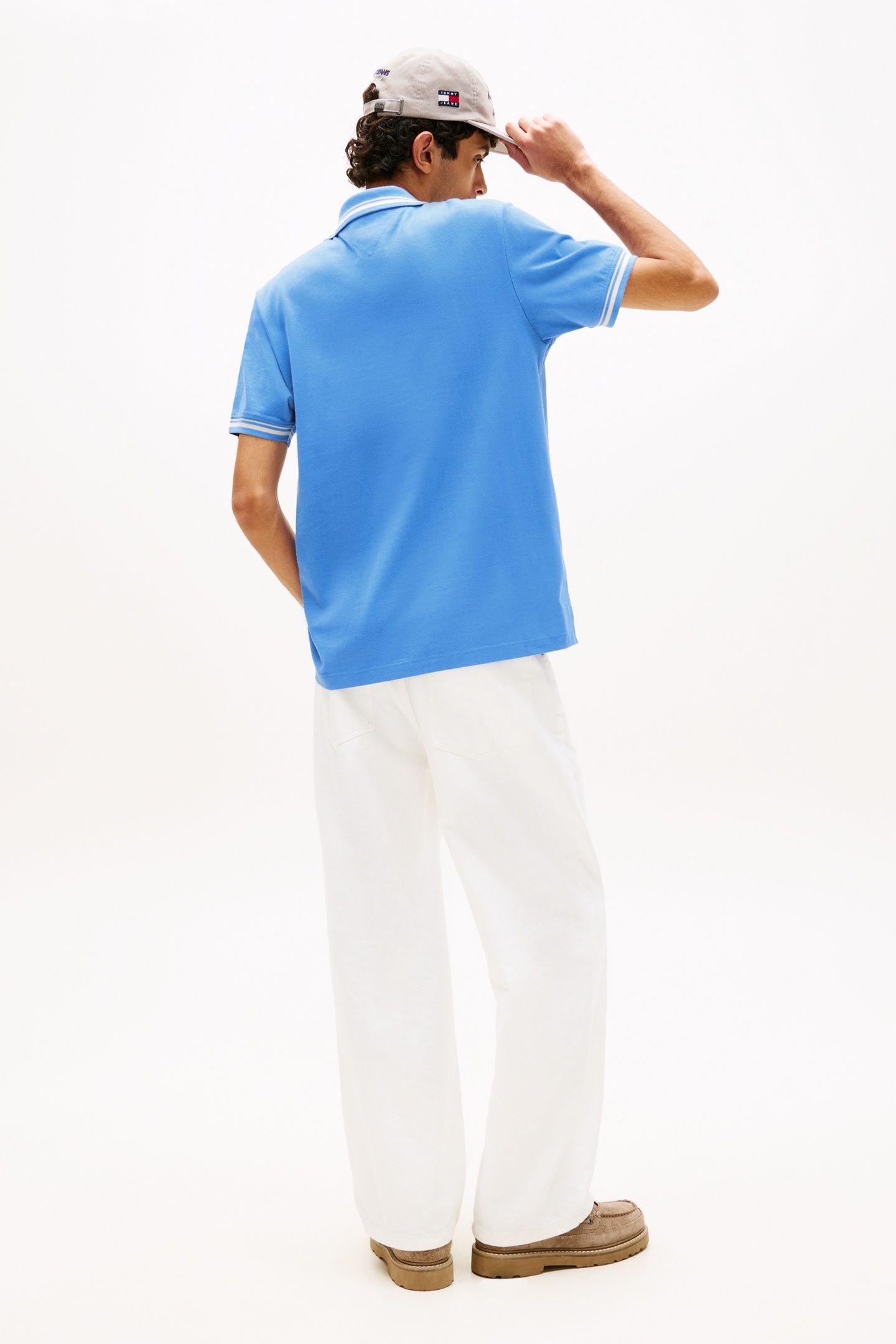 TJM REGULAR TIPPED POLO BLUE TWILIGHT 3