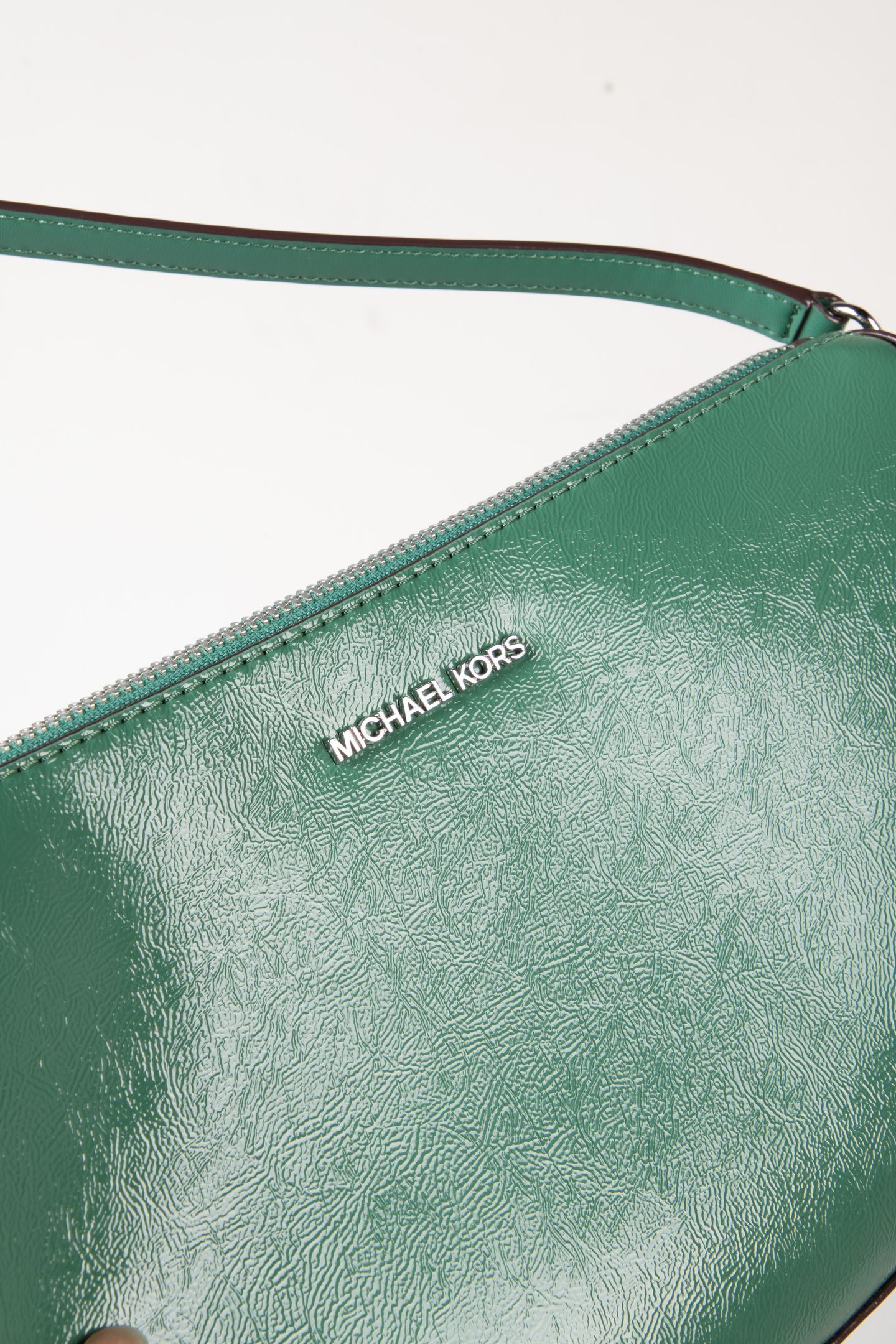 LARGE POUCHETTE SHOULDER BAG PINE GREEN 4