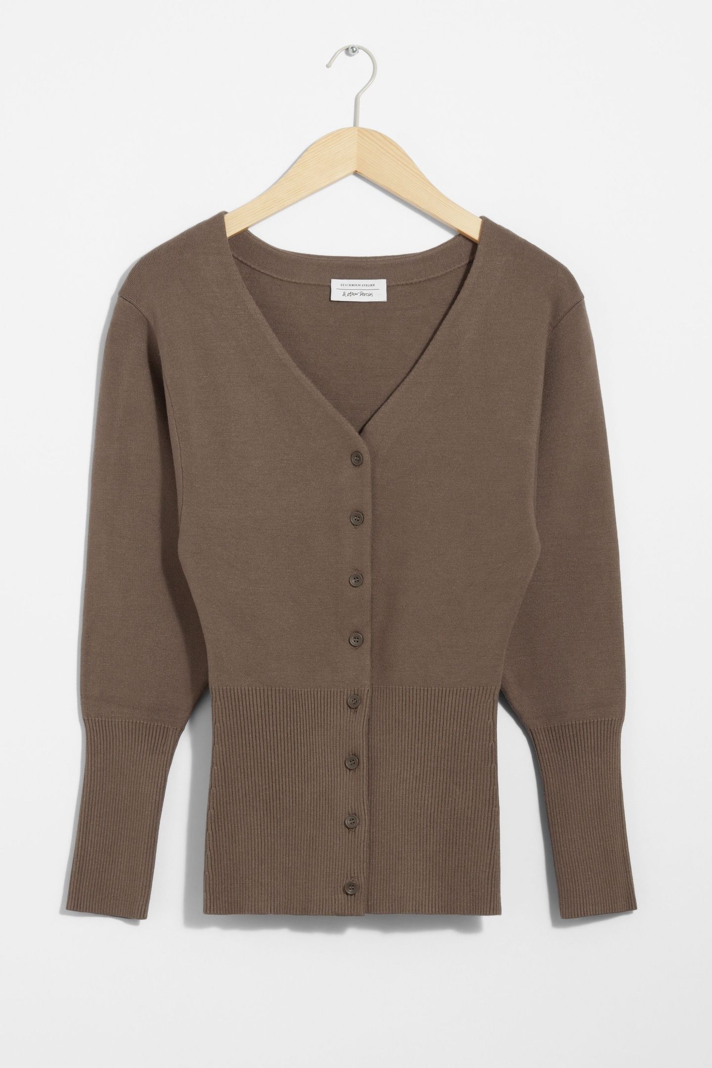 RIMINI CARDIGAN BROWN 5