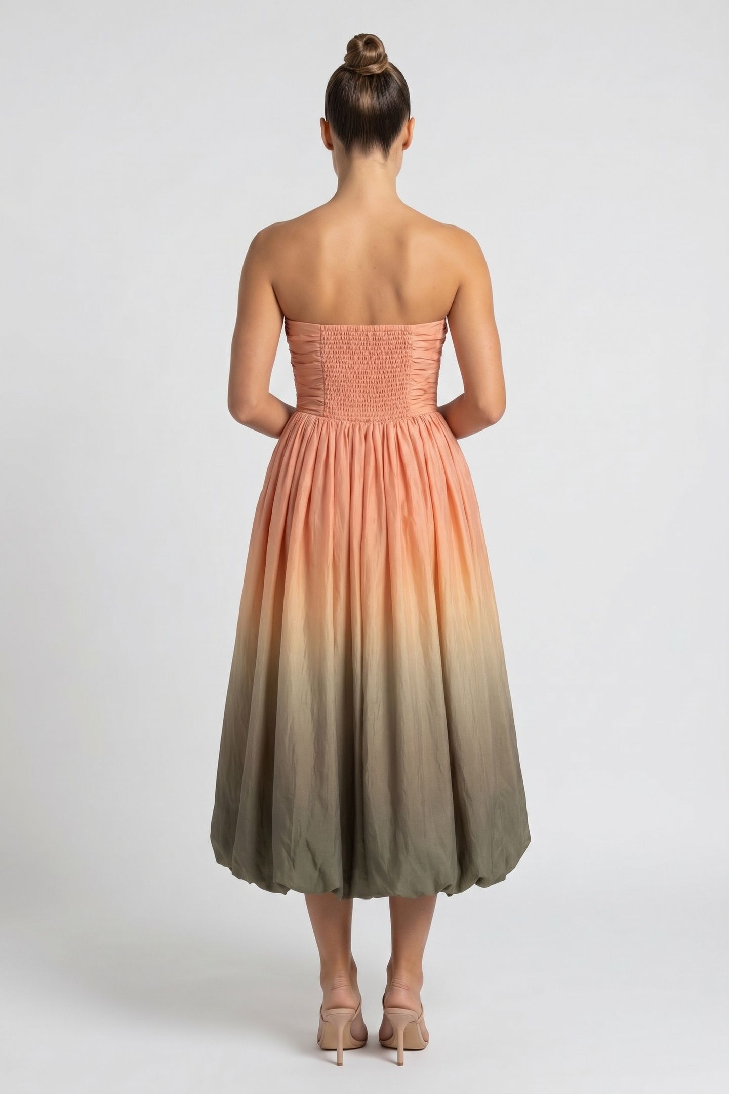 SONYA TREASURE DRESS KHAKI 2