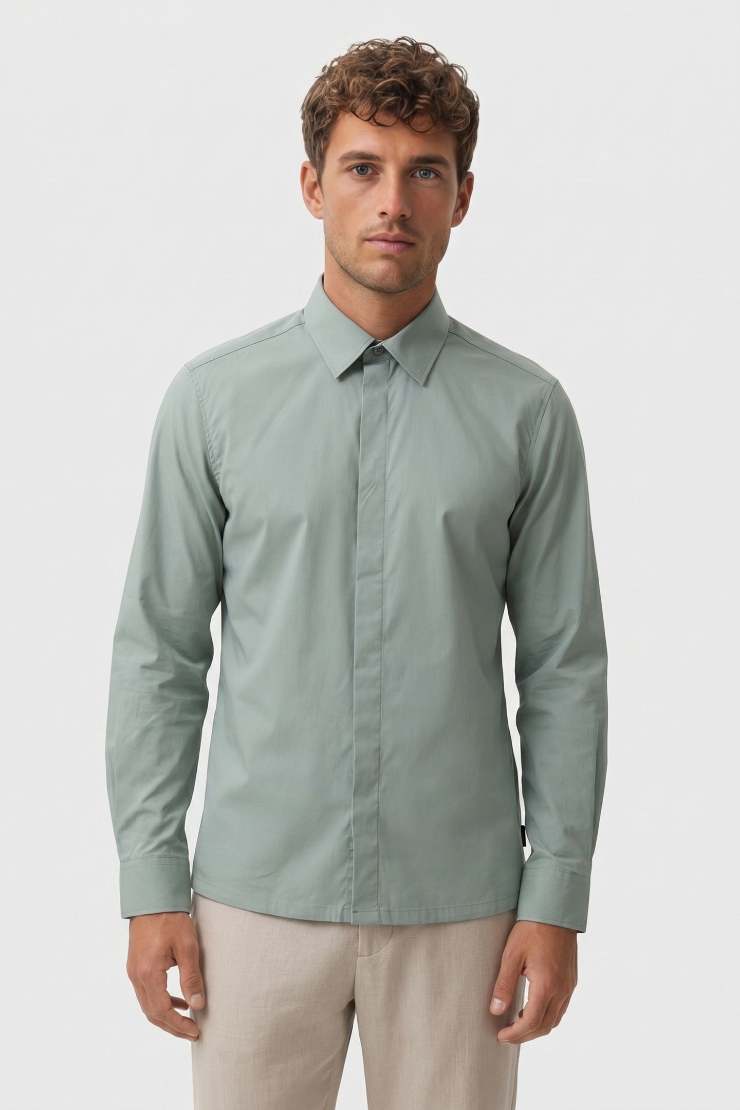 S.OLIVER SHIRTS GREEN 1