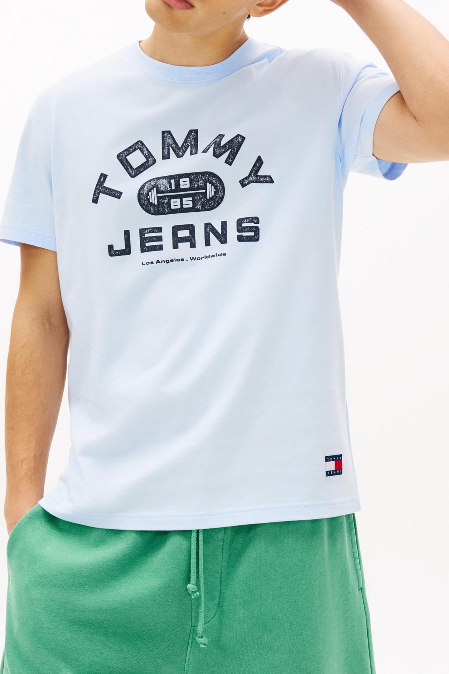 TJM REGULAR GYM SS TEE SWEET BLUE 1