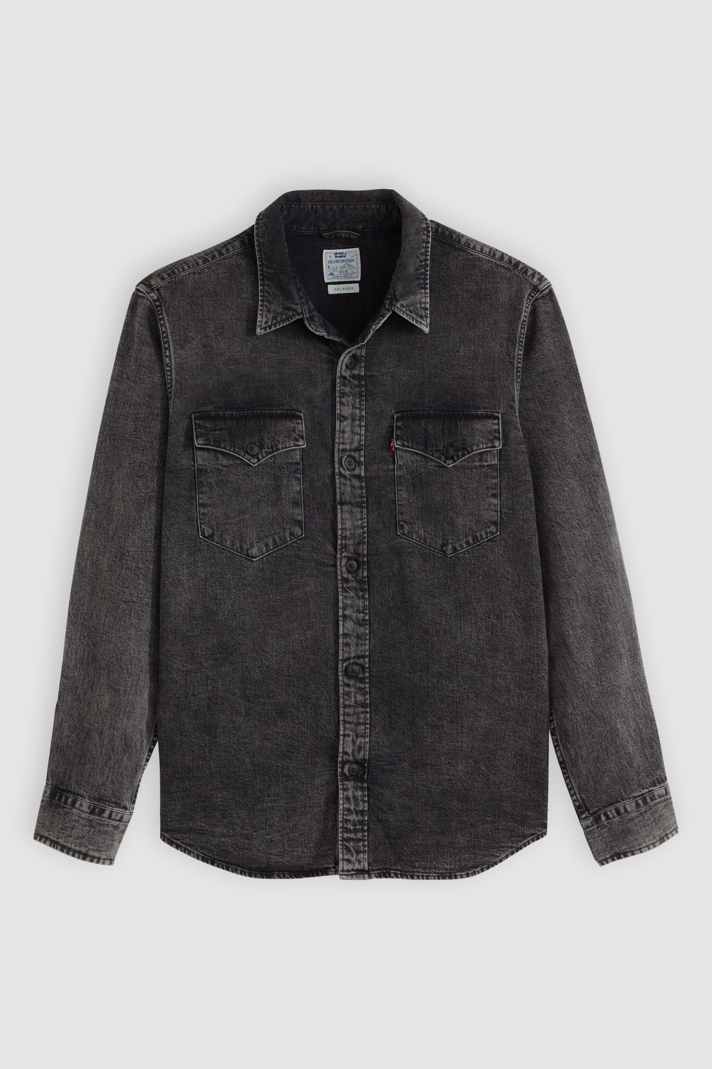 RELAXED FIT WESTERN SHIRT 4