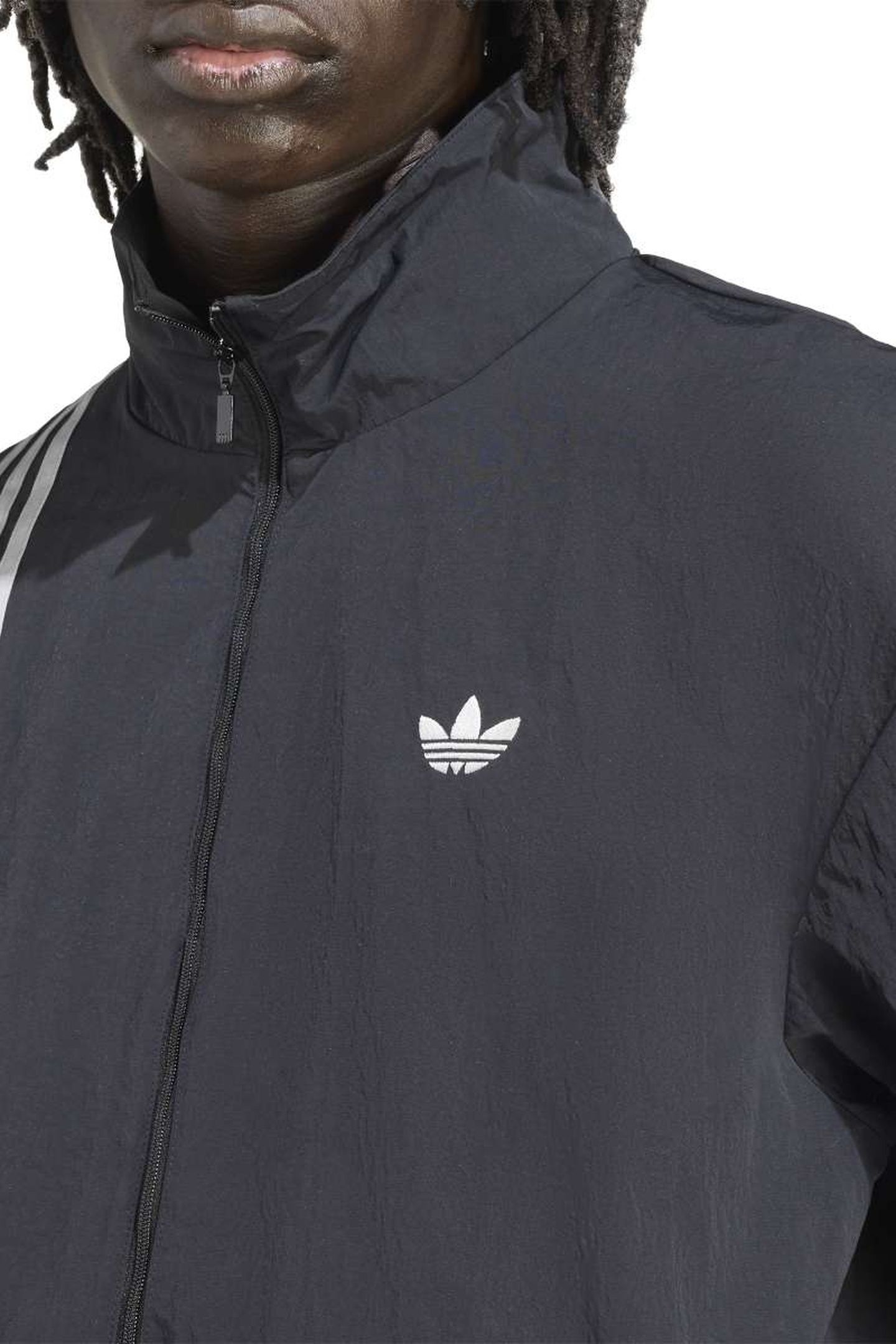 UNISEX ORIGINALS FIREBIRD FRONT STRIPES WOVEN TRACK TOP BLAC 6