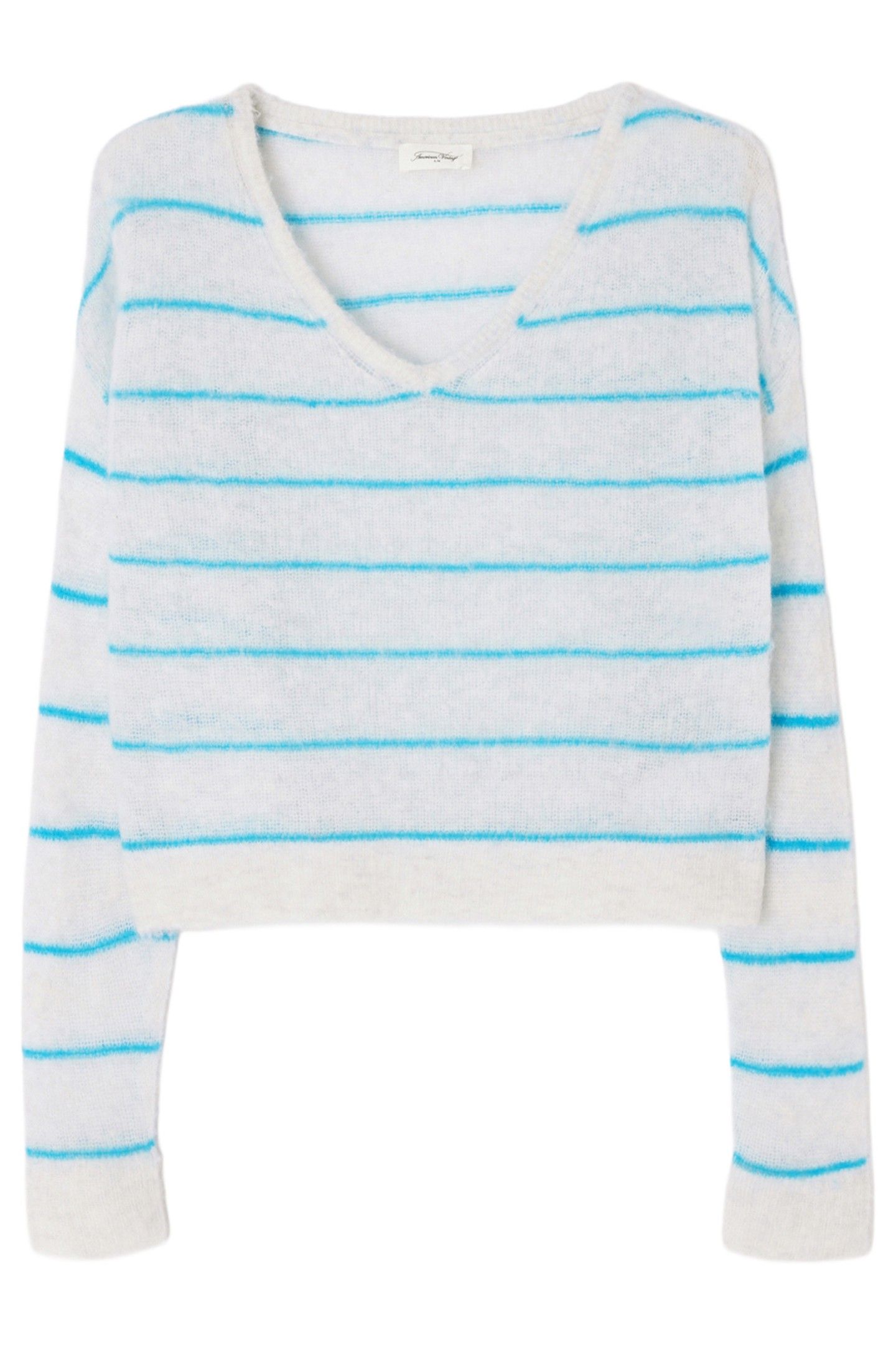 ZAKDAY JUMPER GRIS CHINE RAYE LAGUNE 3