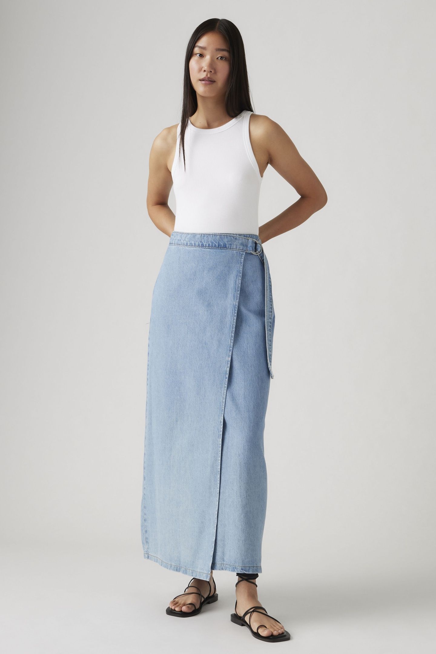 COLUMN WRAP SKIRT 1