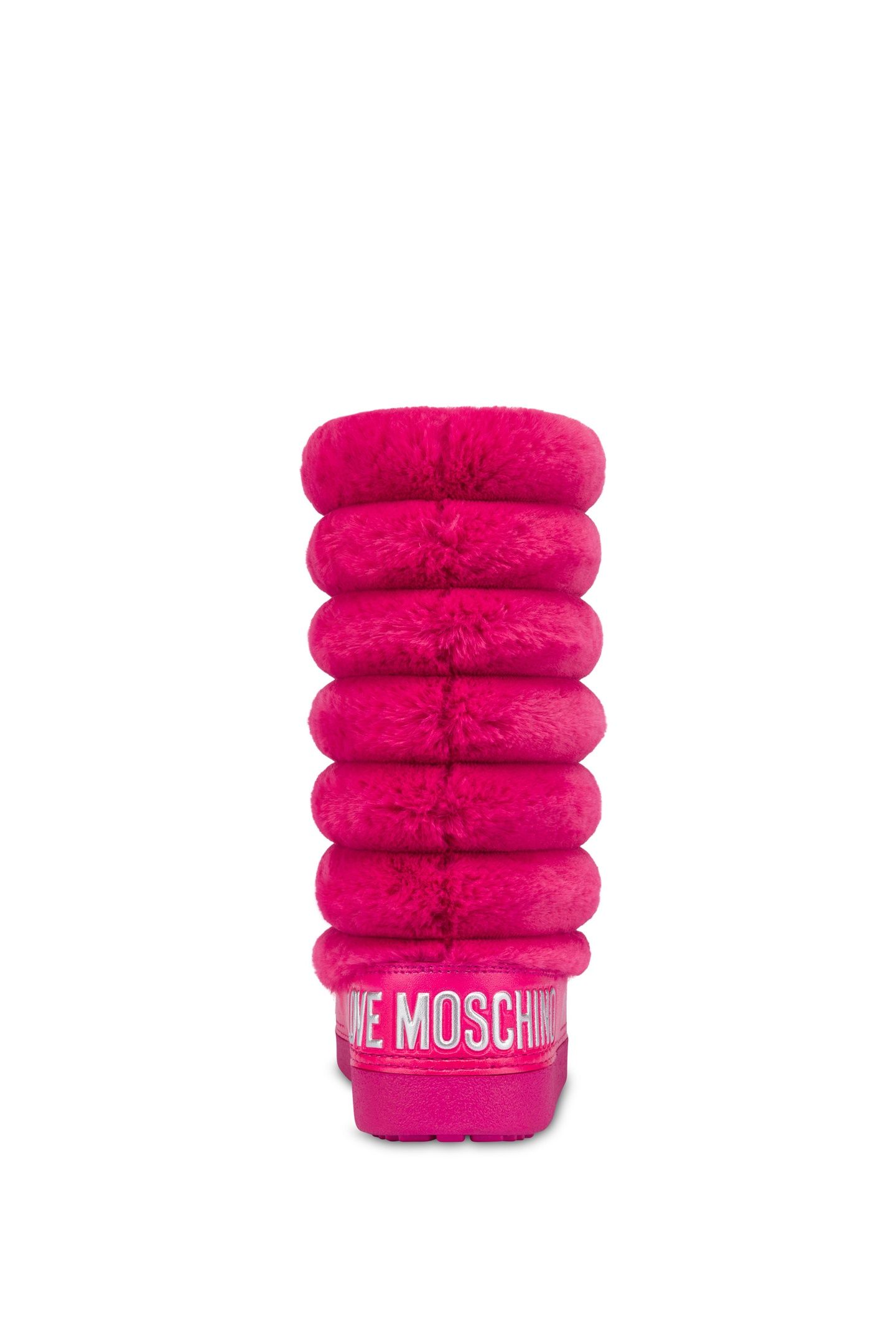 SNOW BOOTS IN NYLON AND SOFT FABRIC RED 4