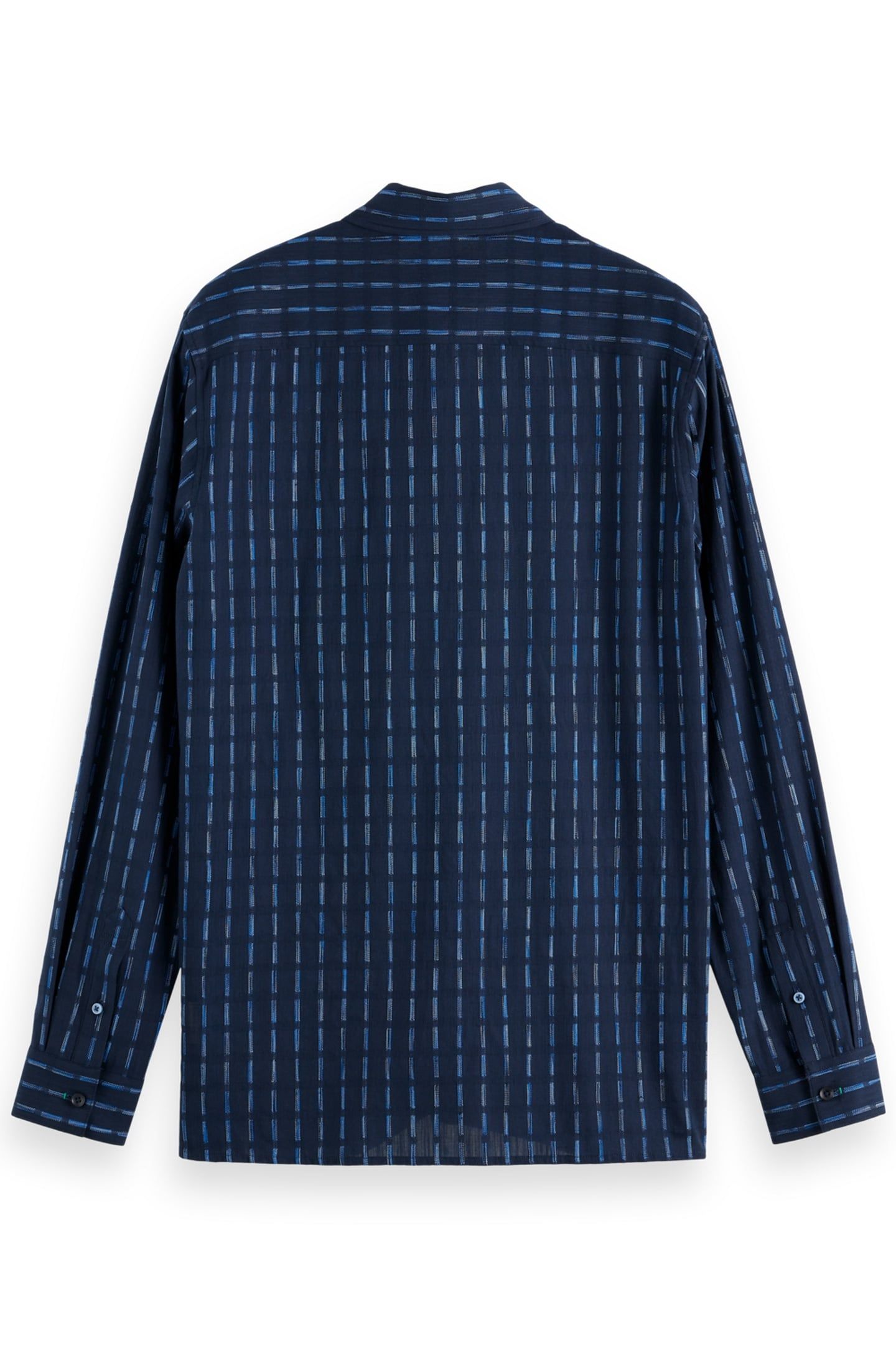 STRIPED COTTON-VOILE SHIRT NAVY / BLUE STRIPES 2
