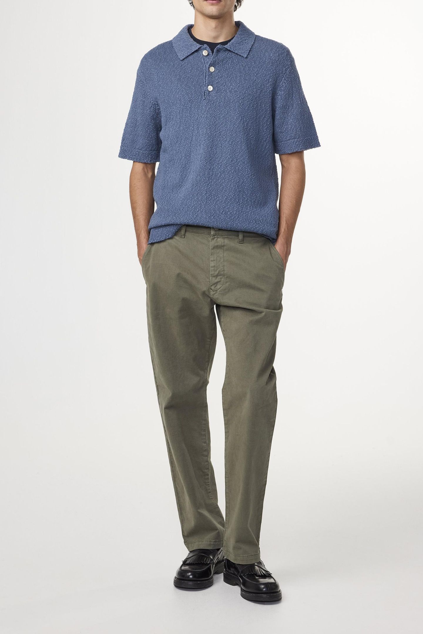 RANDY SS POLO 6690 KNIT BERING SEA 2