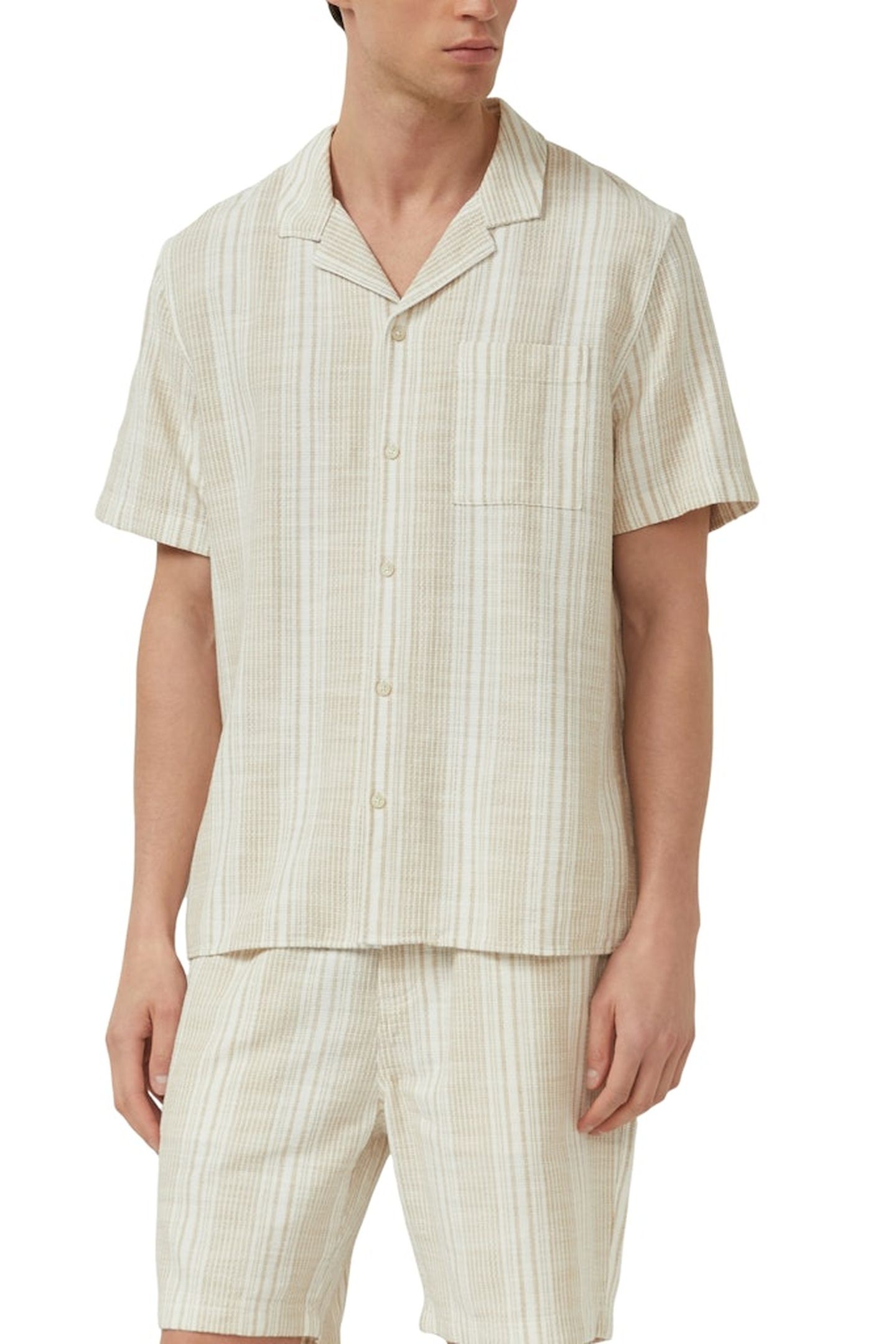 S.OLIVER SHIRTS BROWN 1