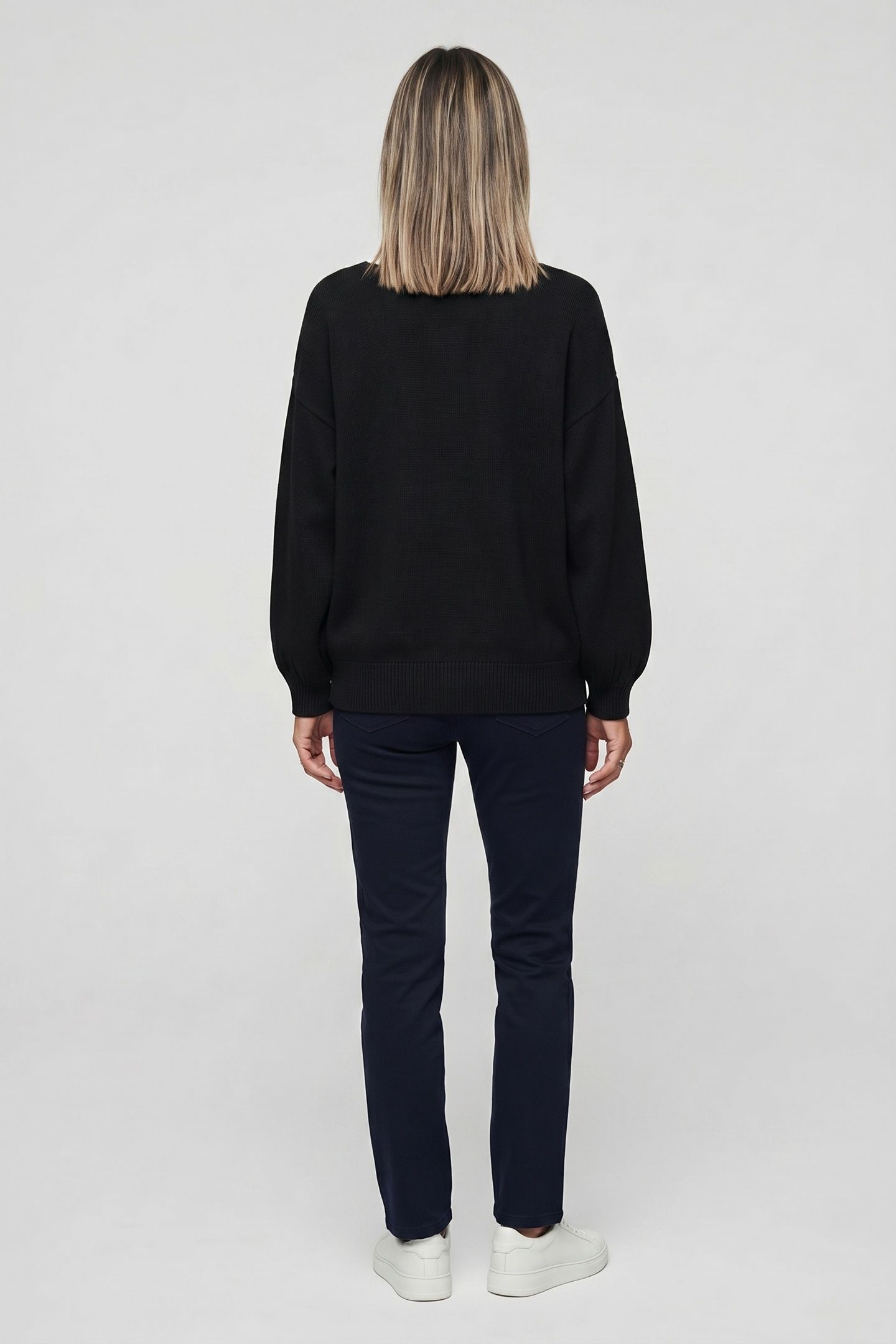 RELAX MIDI CARDI BLACK 2