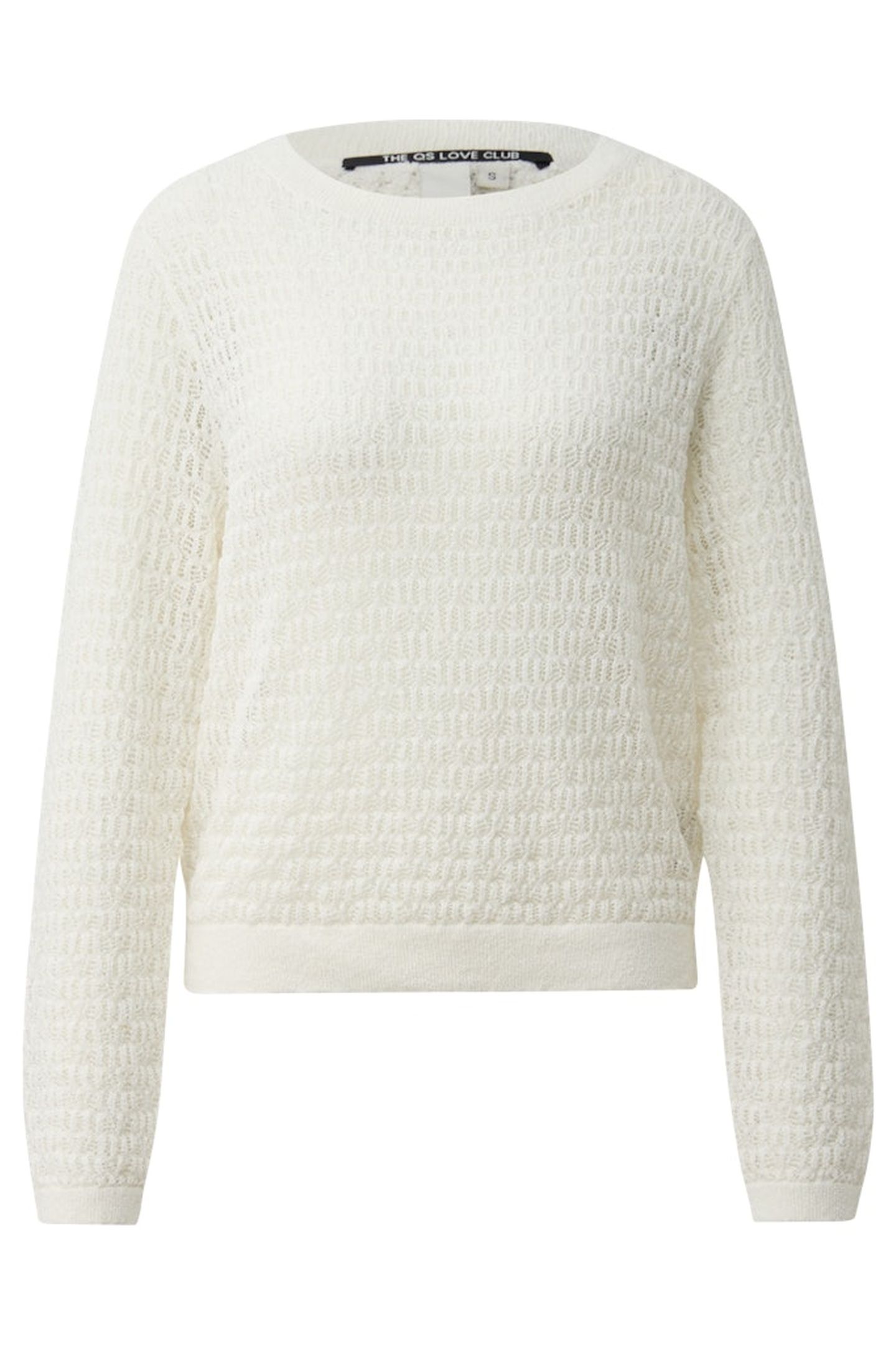 S.OLIVER-QS PULLOVER OFFWHITE 8