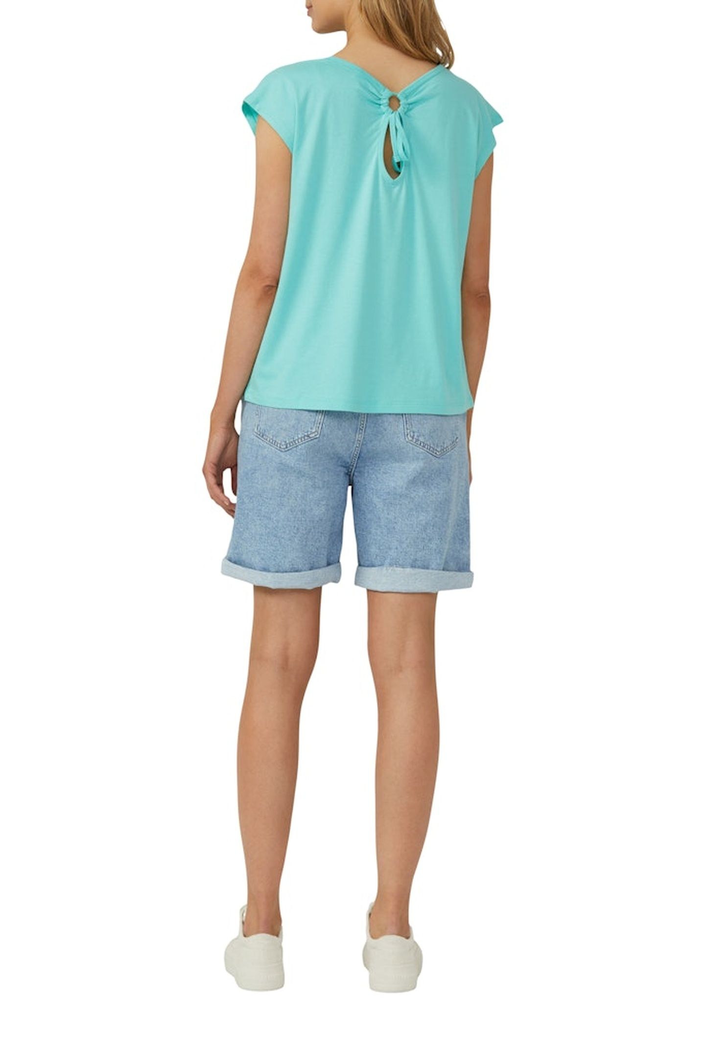 S.OLIVER T-SHIRTS BLUE AQUA 3