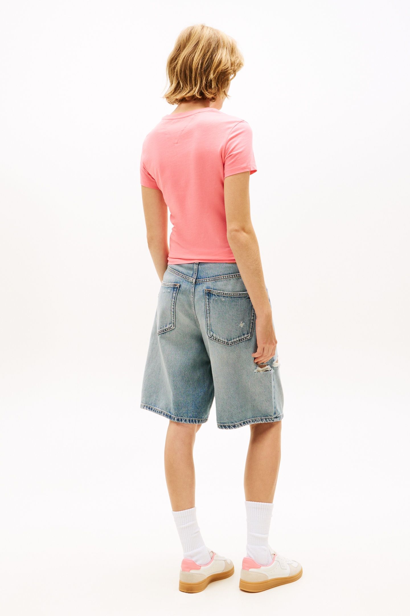 TJW SLIM LINEAR TEE TROPICAL BLUSH 4