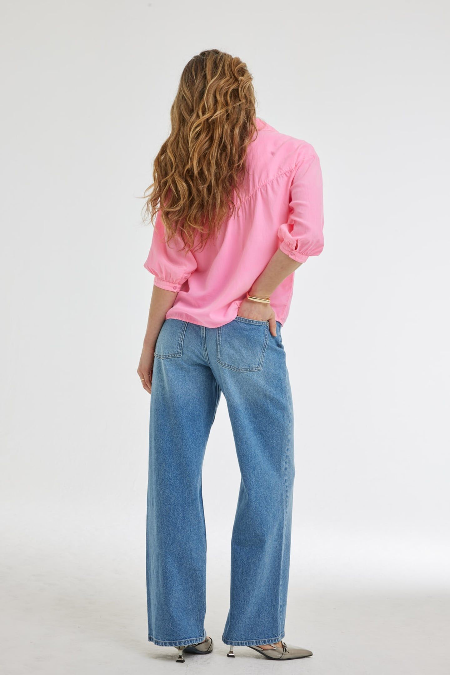 BLOUSE NENA NEON PINK 3