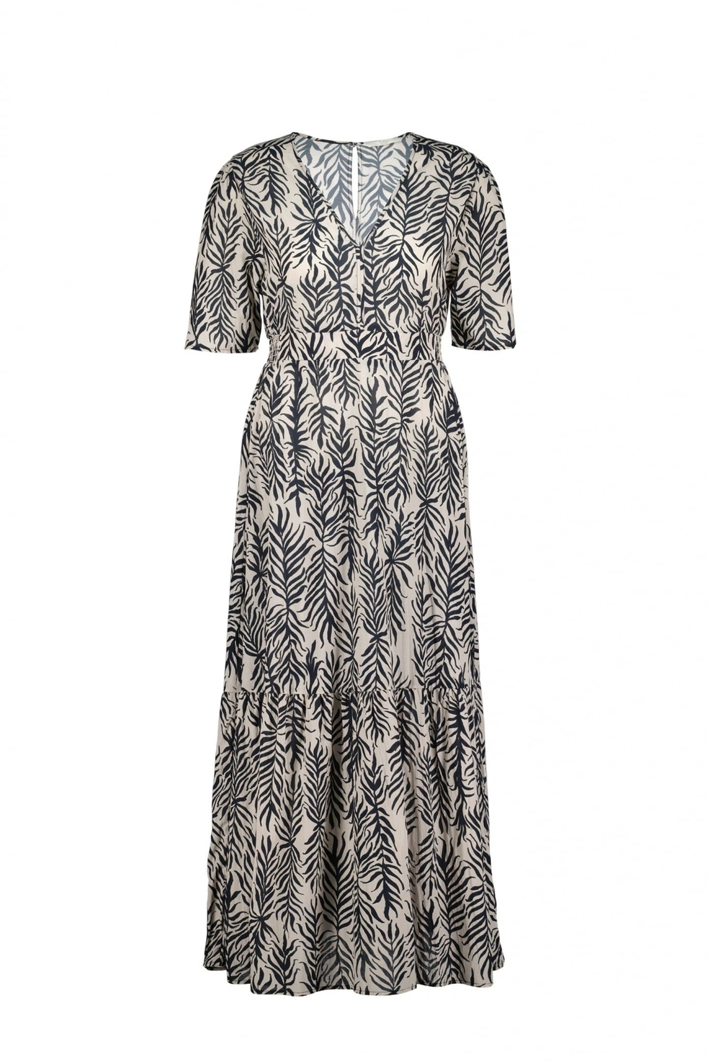 DRESS BONITA SAND PALM LEAVES PRINT 4