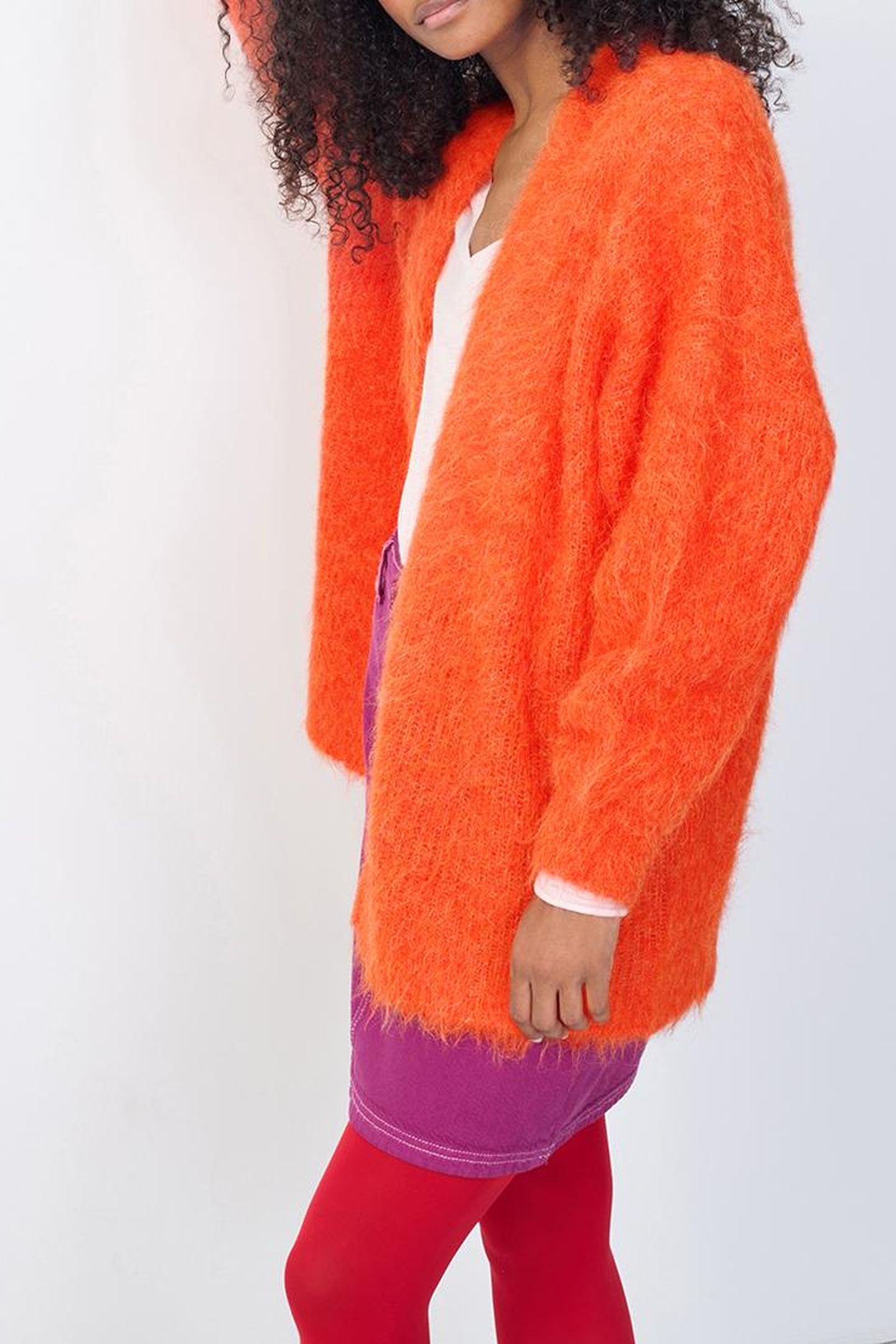 BYMI CARDIGAN ORANGE SANGUINE CHINE 9