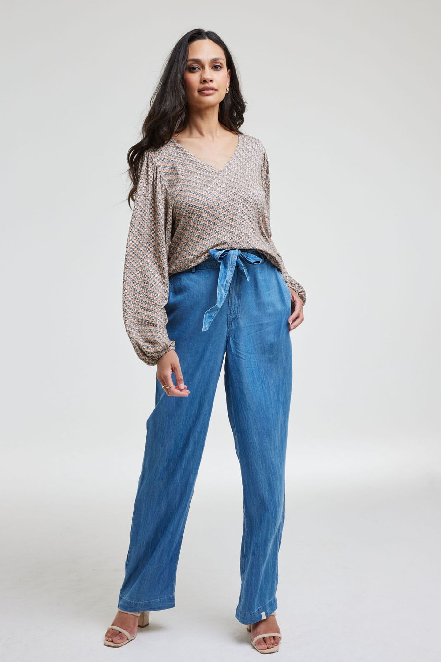 T-SHIRT BRITT SAND WITH PURE PRINT 4