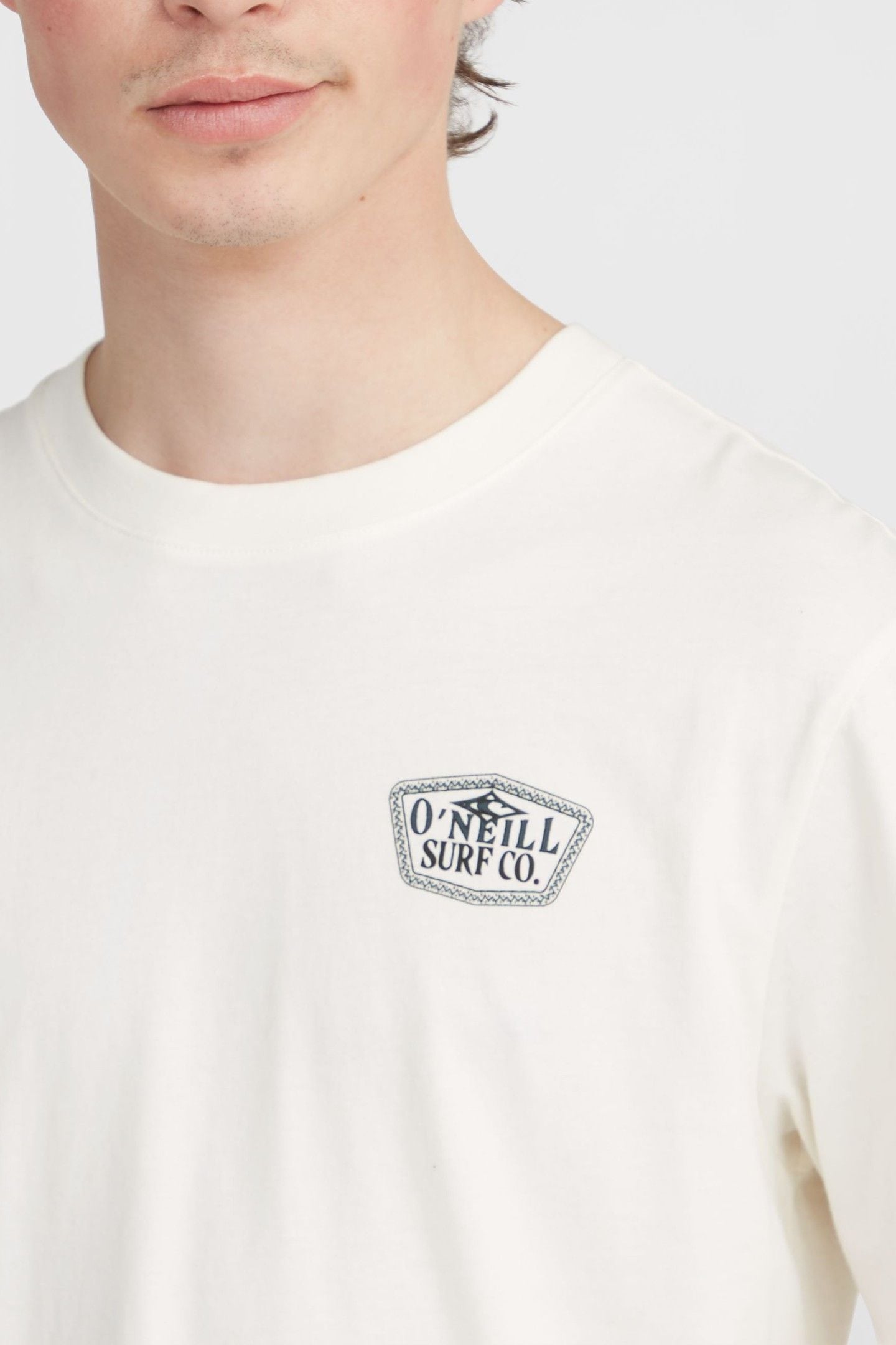 O'NEILL SMALL CHEST PRINT T-SHIRT SNOW WHITE 6
