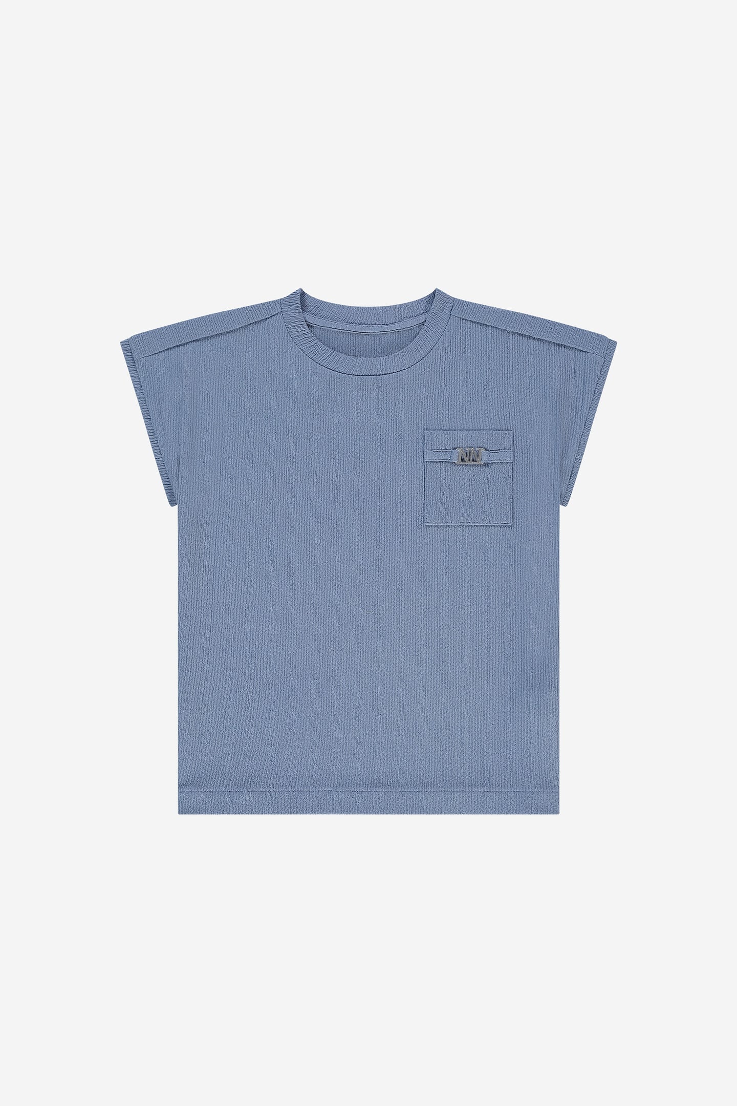 AALICIA TOP SMOKED BLUE 1