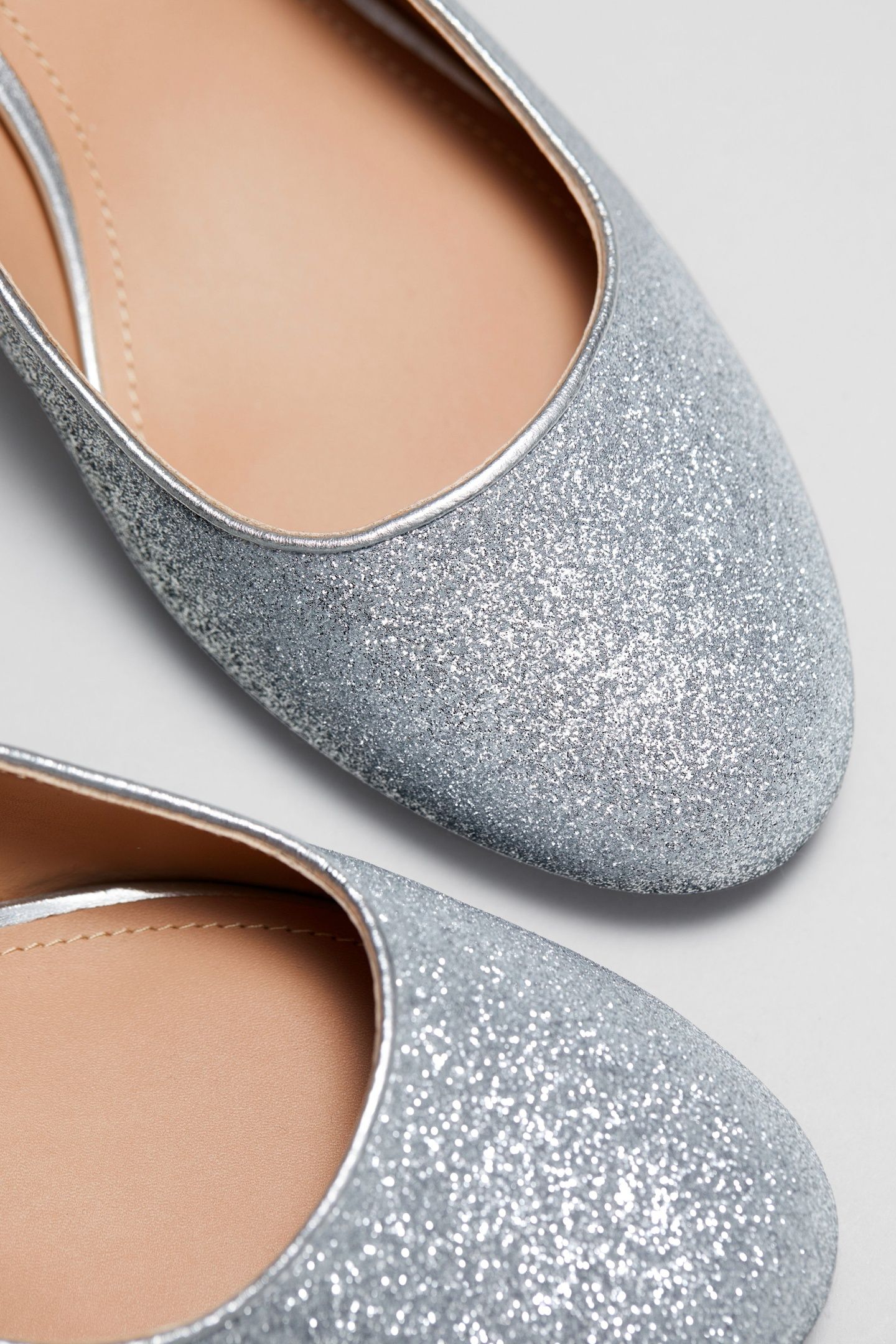 HASEL BLOCK HEEL PUMP SILVER 6