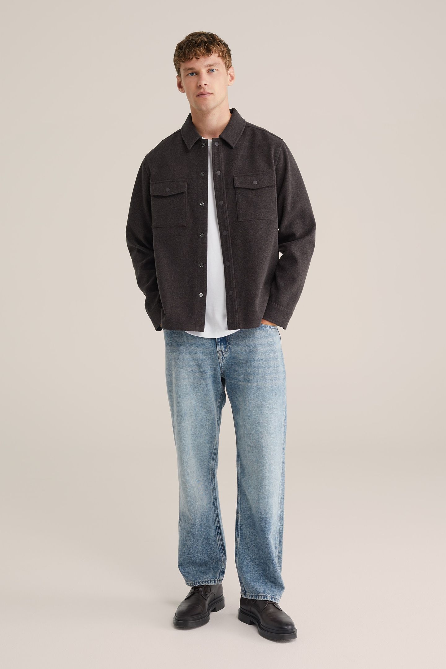 OVERSHIRT DARK BROWN 3