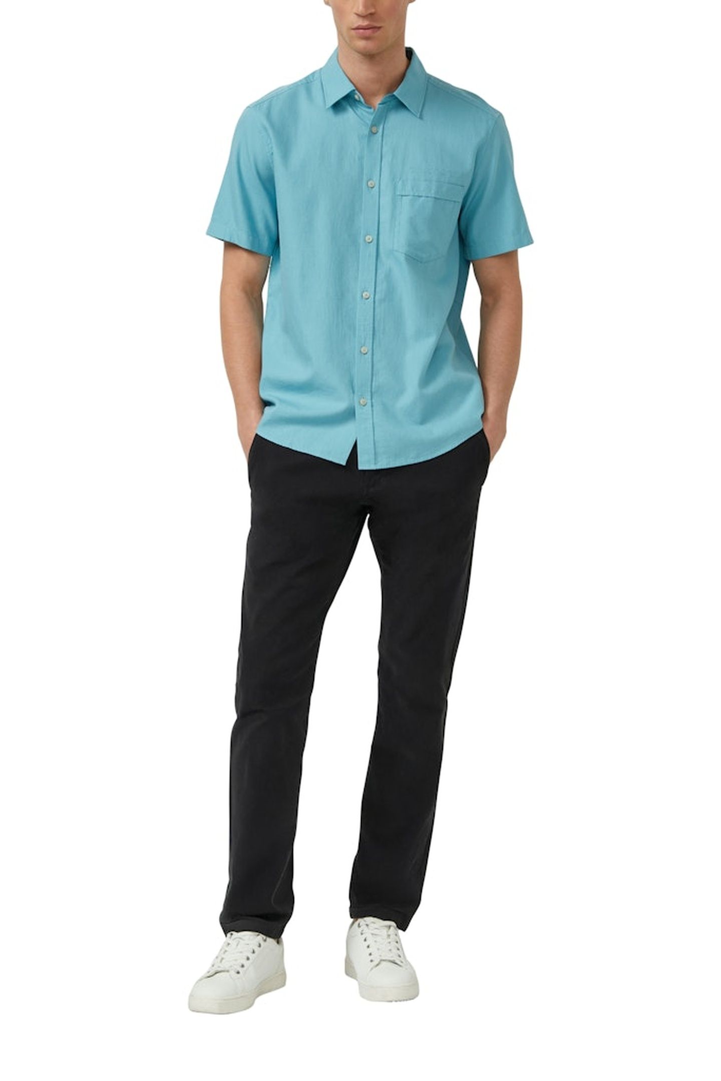 S.OLIVER SHIRTS BLUE AQUA 4