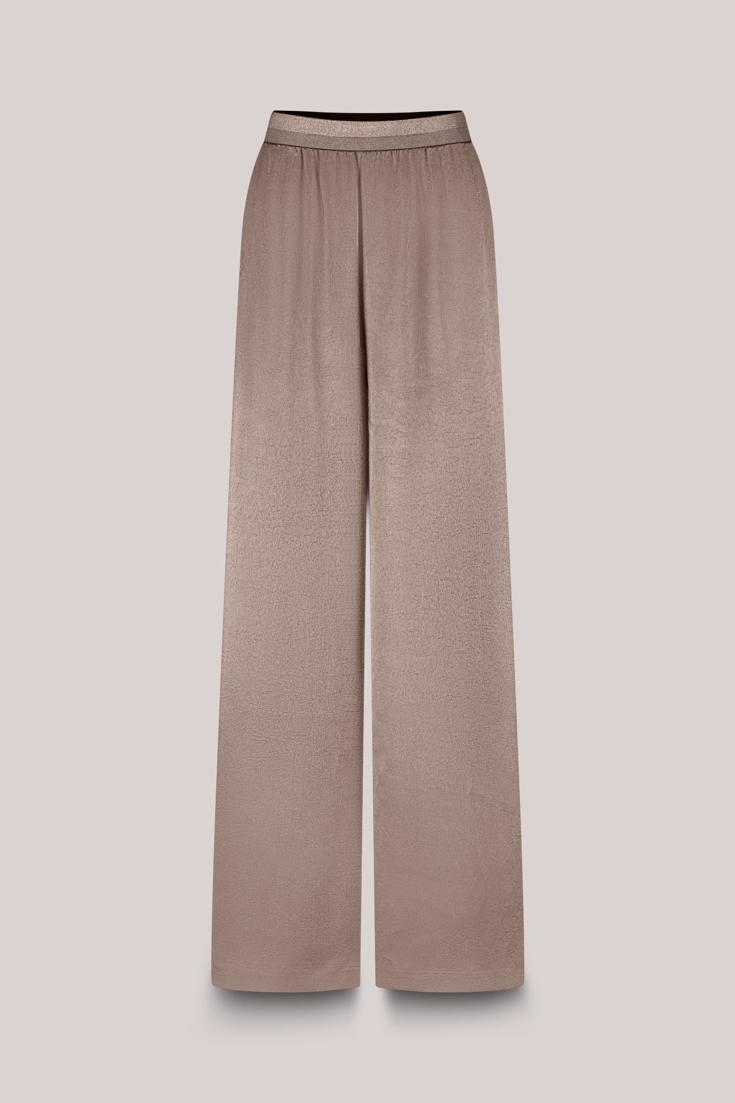 TROUSERS CRINKLE SATIN FUNGHI 3