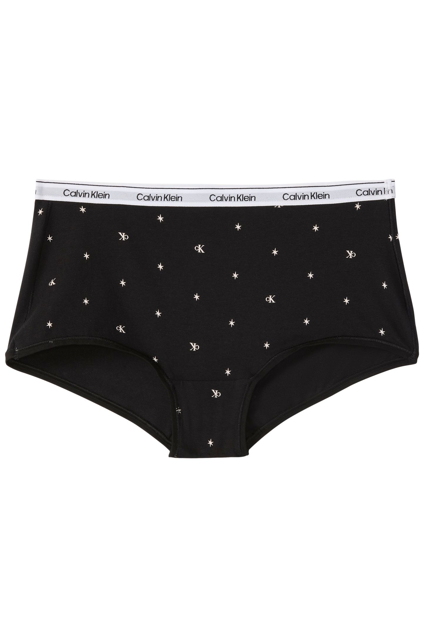 BOY SHORT SEEING STARS BLACK 6