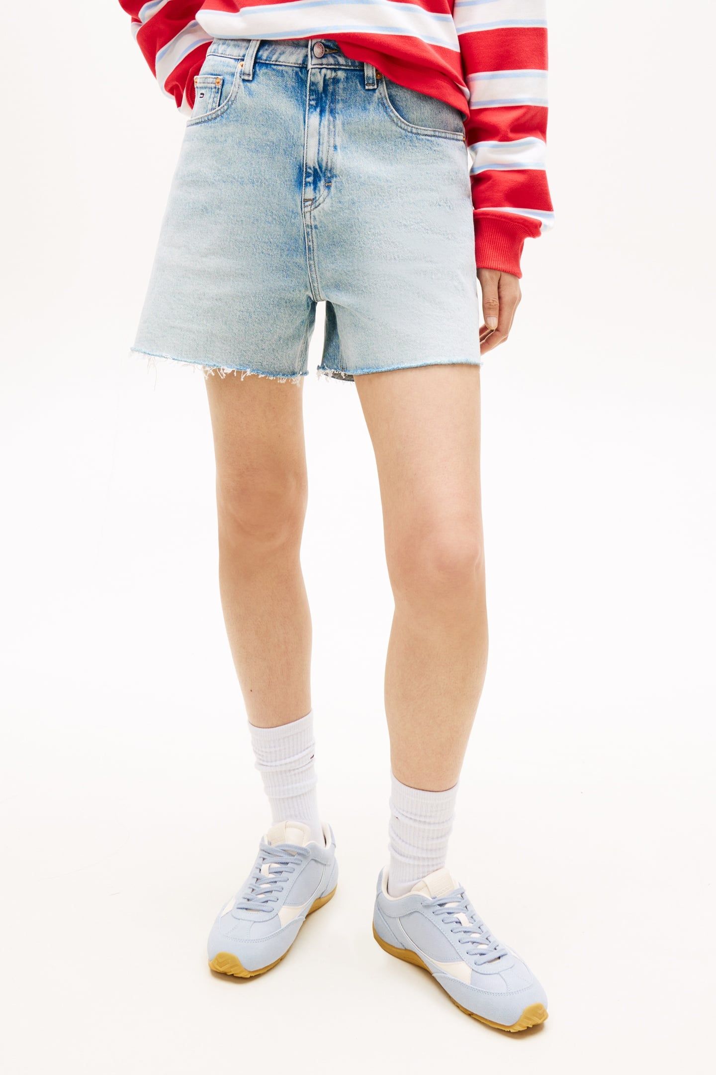 MOM SHORT DENIM LIGHT 1