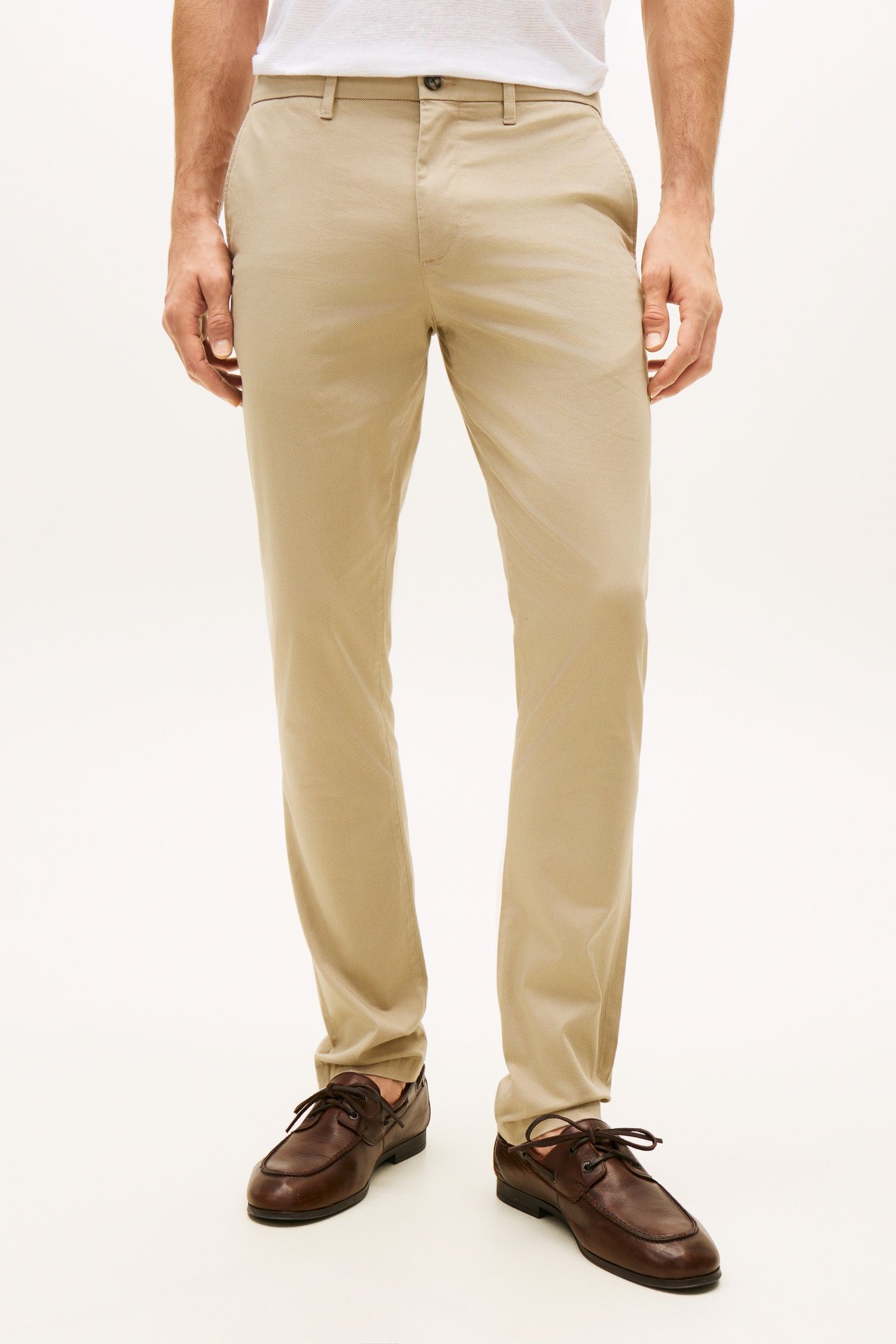 BLEECKER PRINTED CHINO SANDALWOOD 2