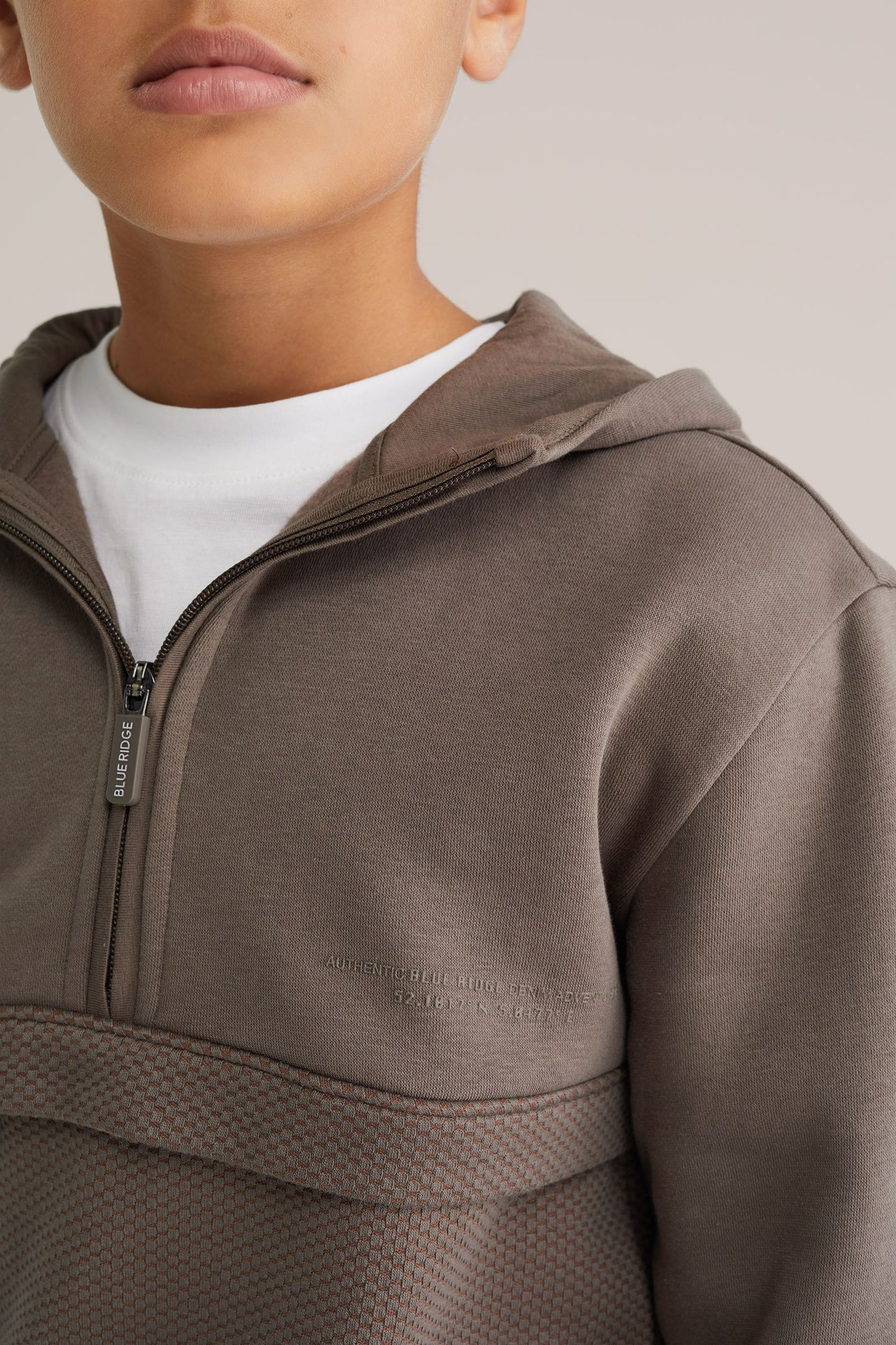 HALFWAY ZIPPER TAUPE 5