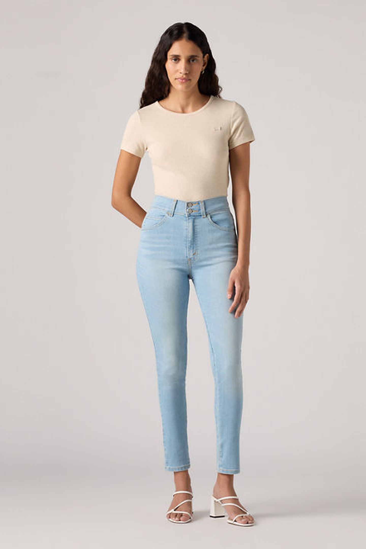 RETRO HIGH SKINNY JEANS 1